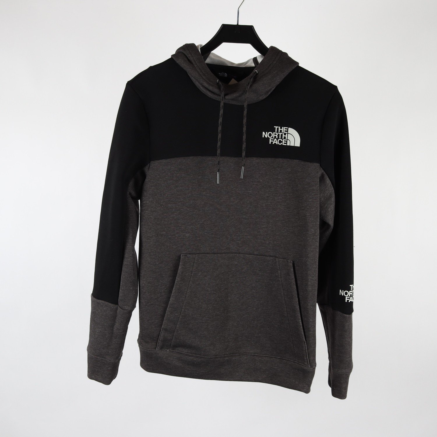 Hoodie, The North Face, svart/brun, stl. XS