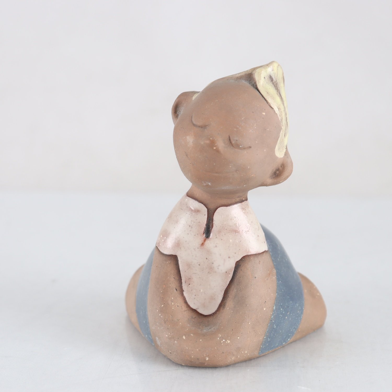 Figurin, pojke, Dagny Zachrisson, monogramsignerad