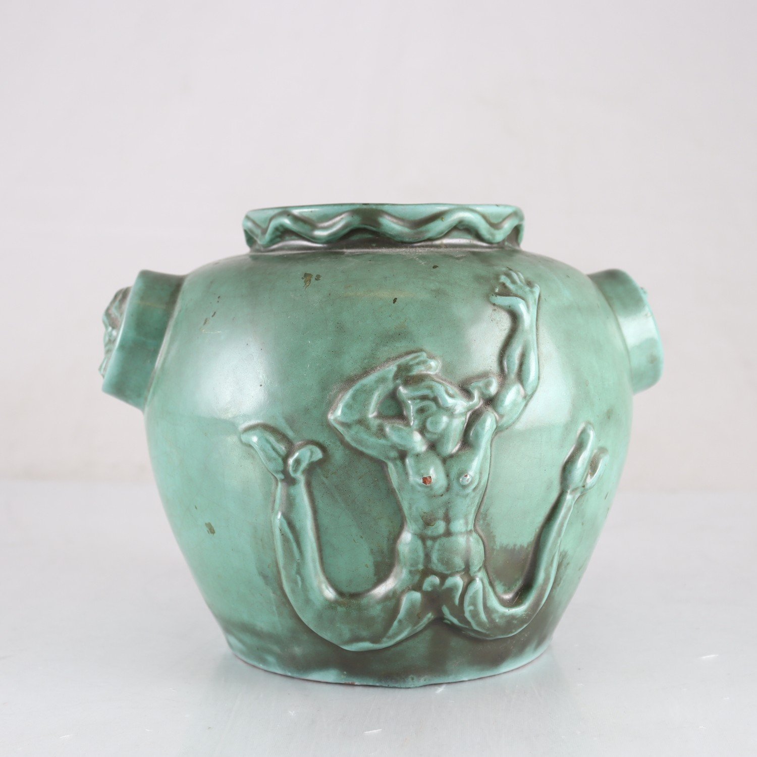 Klotvas, Einar Luterkort, Upsala Ekeby, art deco, 1930-tal. Samfraktas ej.