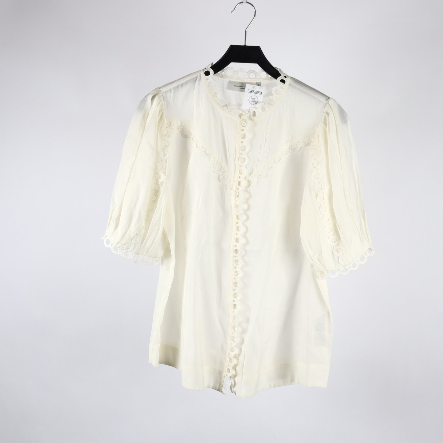 Blus, Copenhagen Muse, off-white, stl. XL