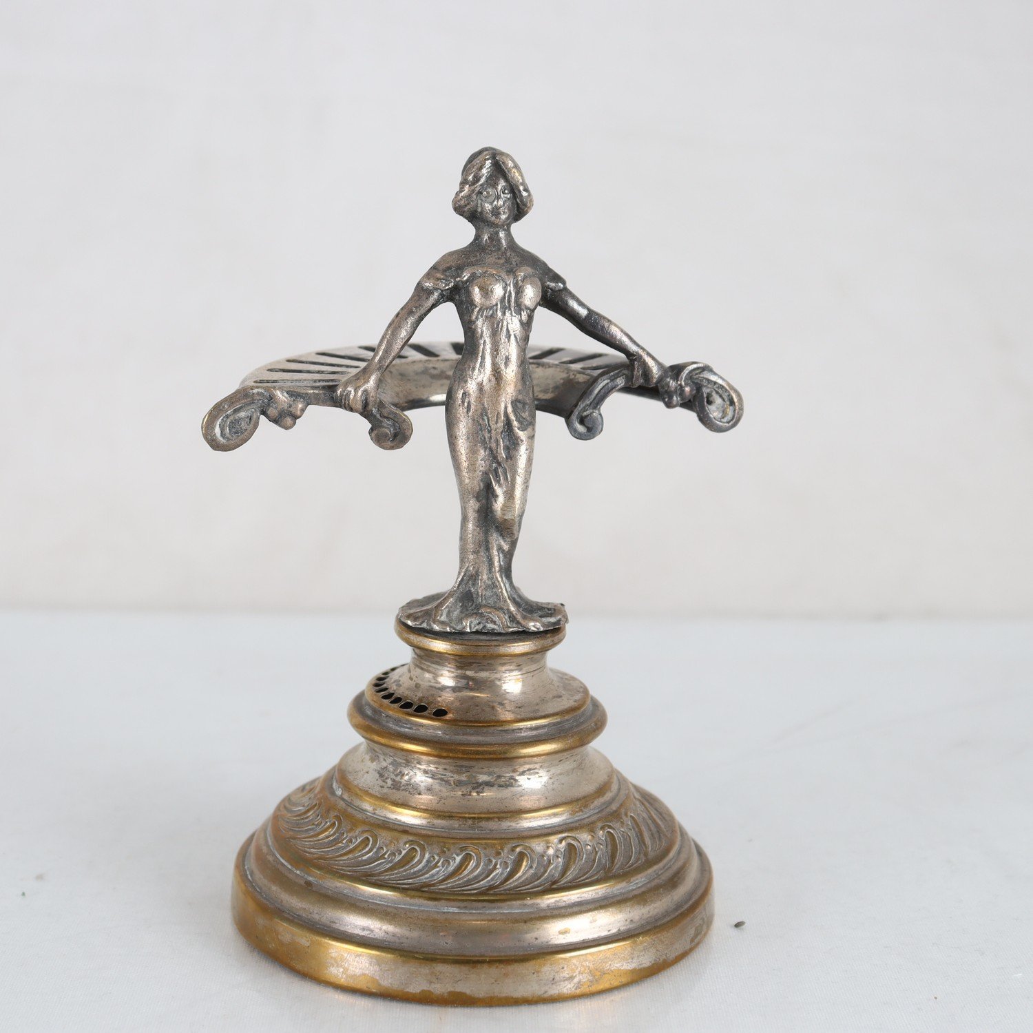 Knivställ, nysilver, jugend, (1890-1920)