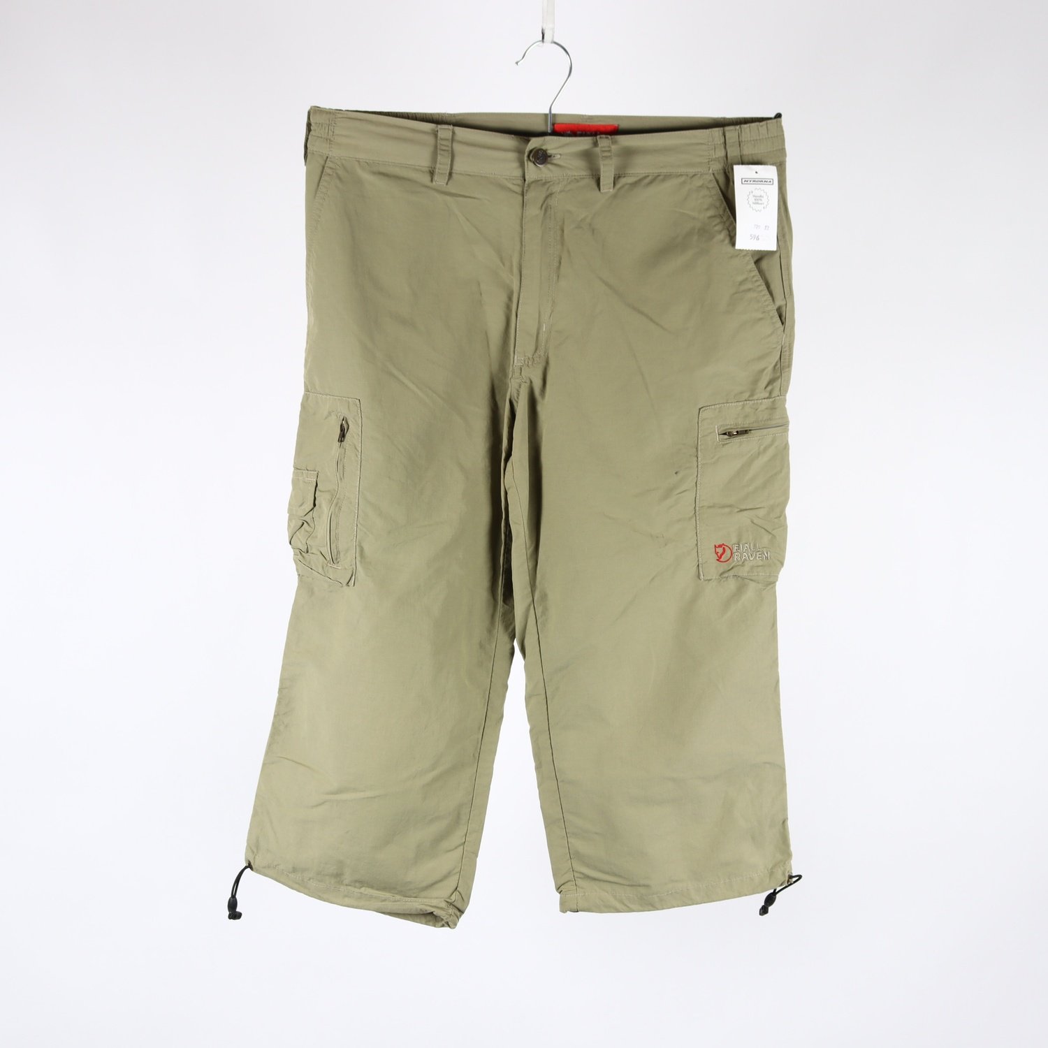 Fritidsbyxor, Fjällräven, khakigrön, stl. 40