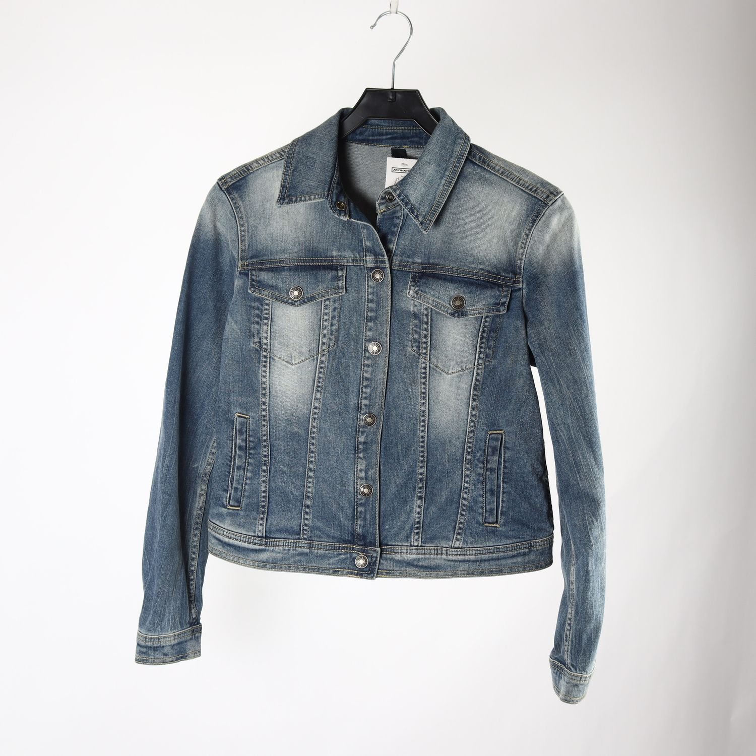 Jeansjacka, Benetton Jeans, blå, stl. L