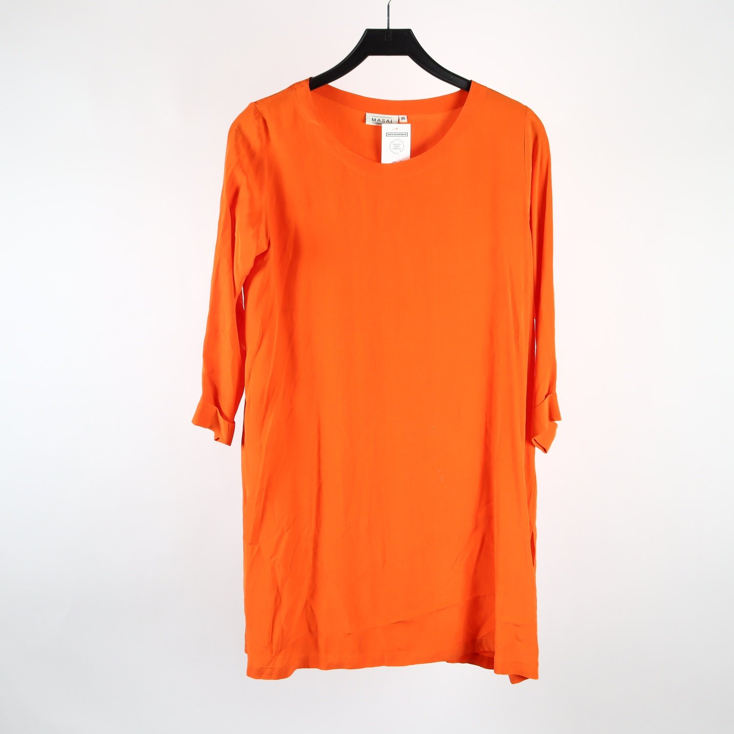 Klänning, Masai, orange, stl. XS