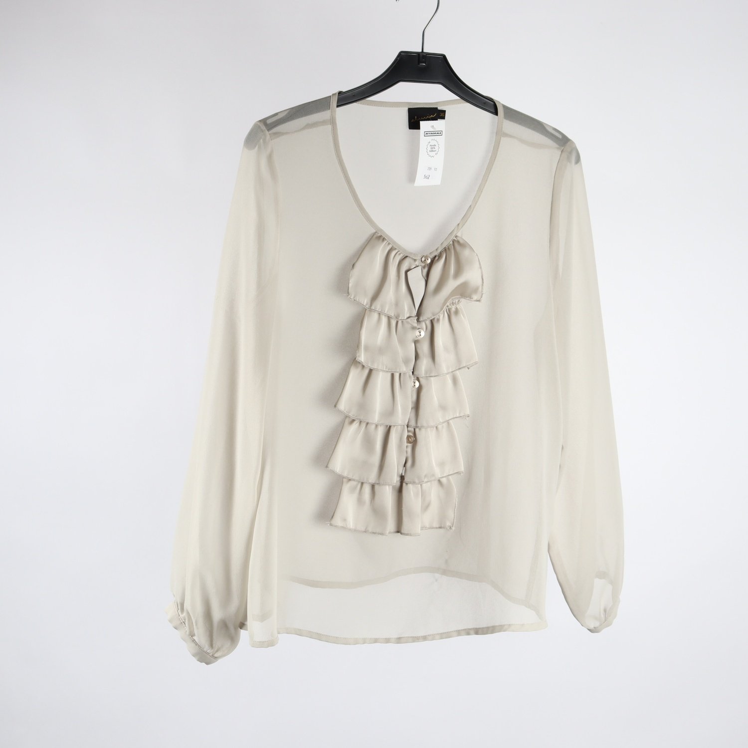 Blus, Almia, khaki, stl. 36