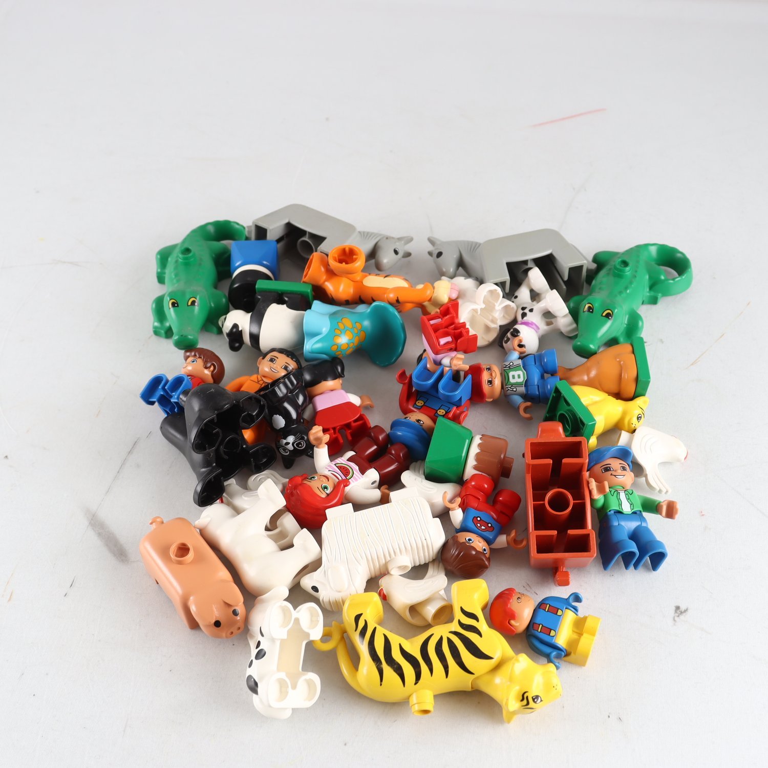 Lego, Duplo figurer, blandat.