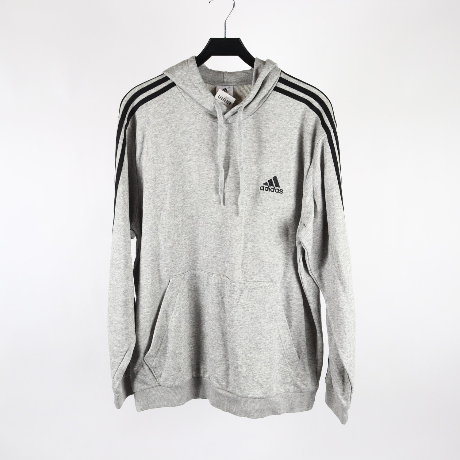 Hoodie, Adidas, grå, stl. XL