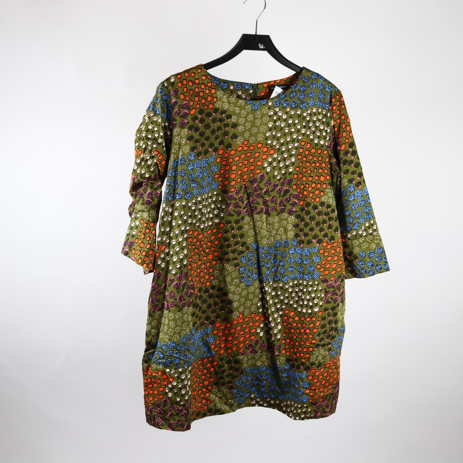 Klänning, Marimekko, Karhunmarja, Björnbär, mönstrad, stl. 46