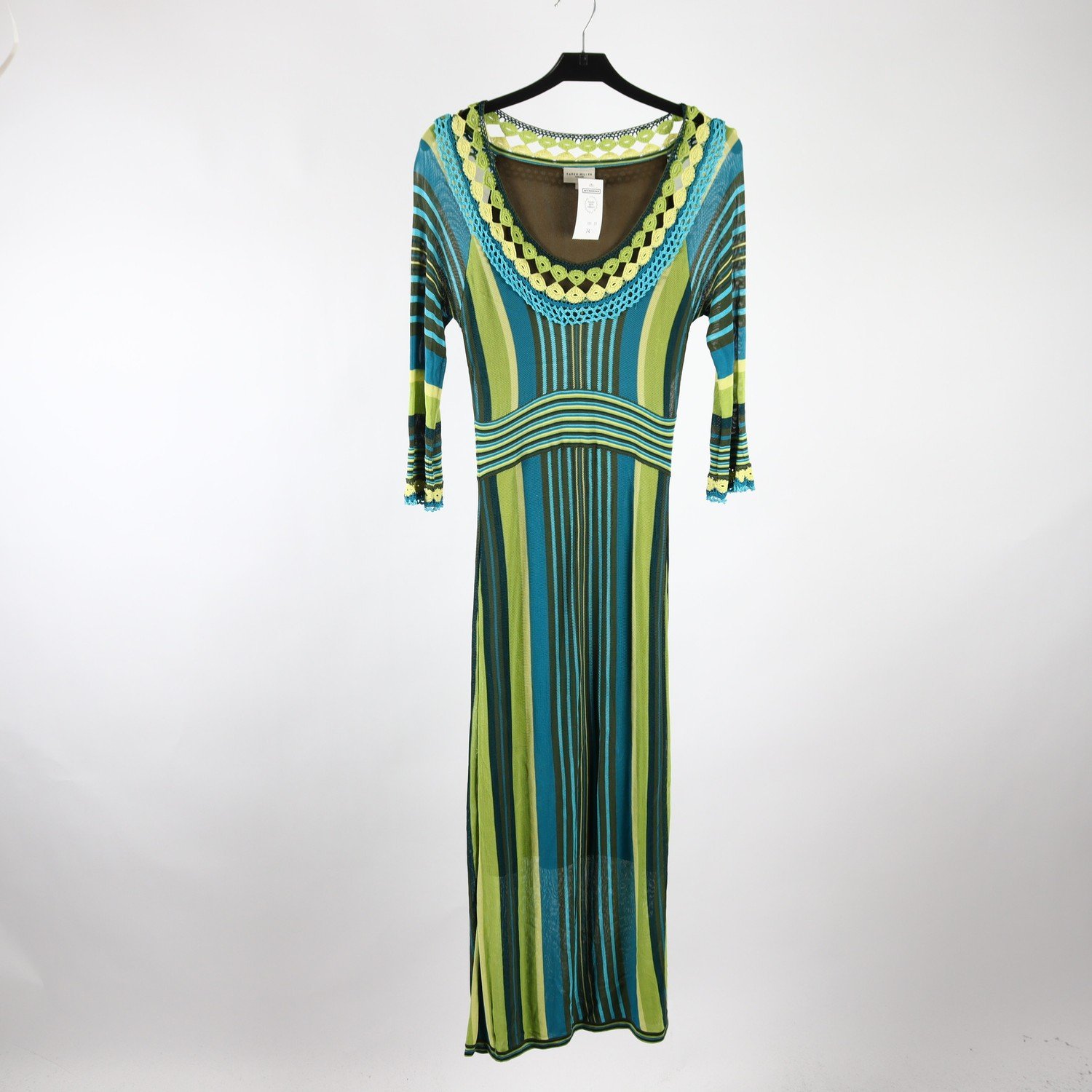 Klänning, Karen Millen London, flerfärgad, stl. 2 (M)