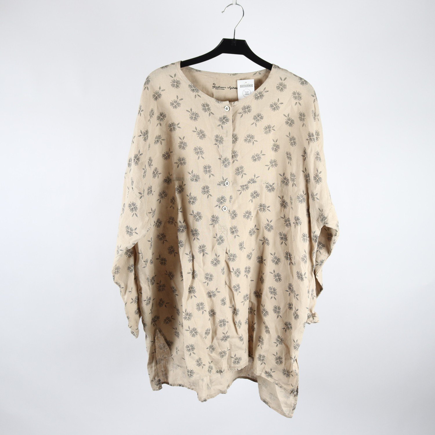 Blus, Gudrun Sjödén, beige, stl. XL