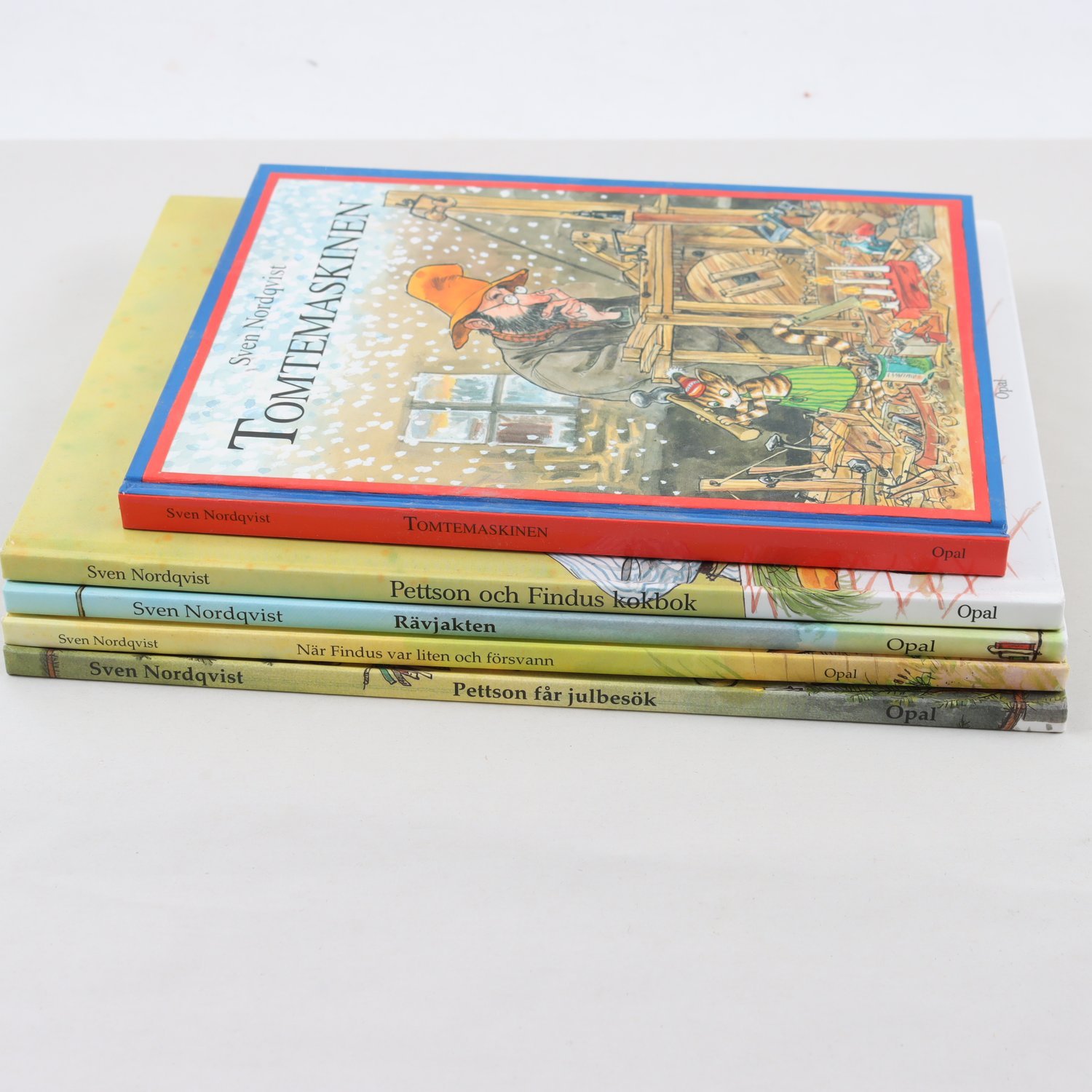 Sven Nordqvist, Pettson & Findus, bokpaket med 5 volymer