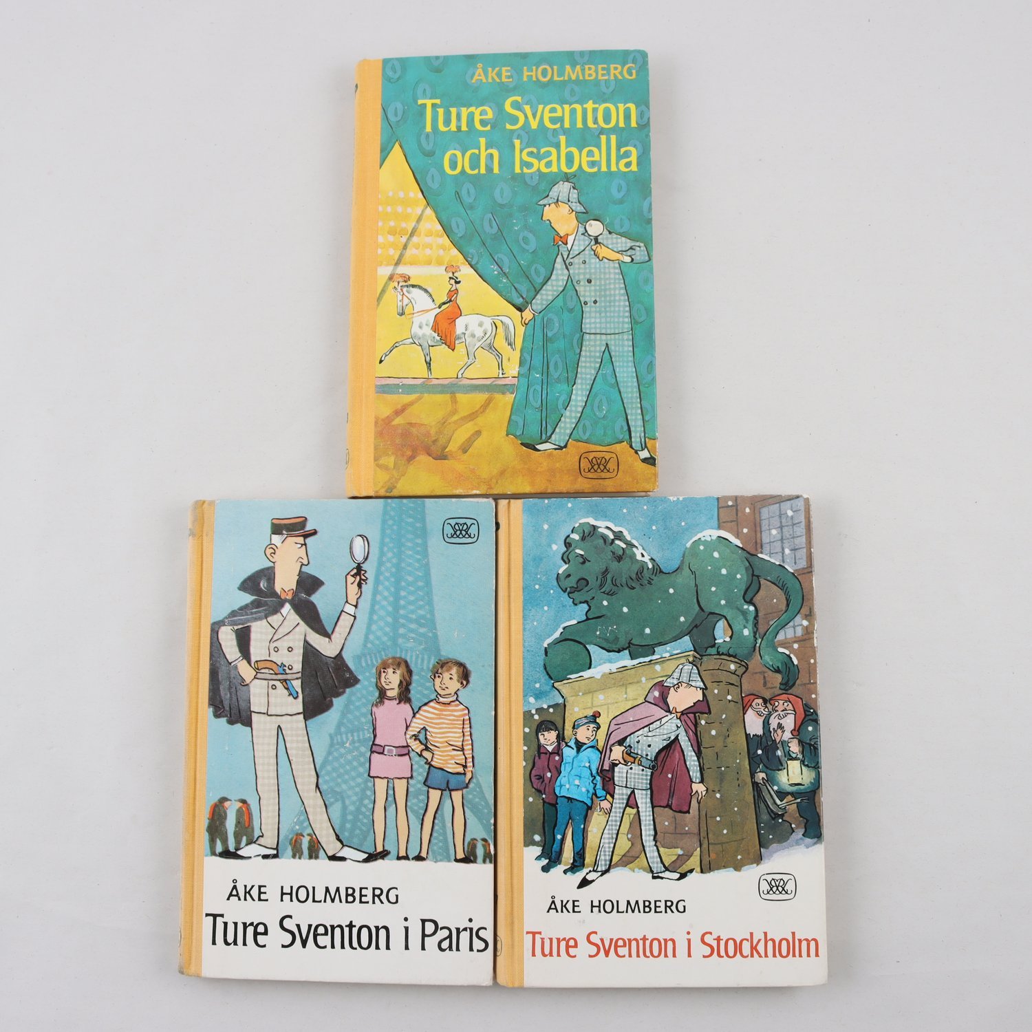 Åke Holmberg, Ture Sventon, bokpaket med 3 volymer