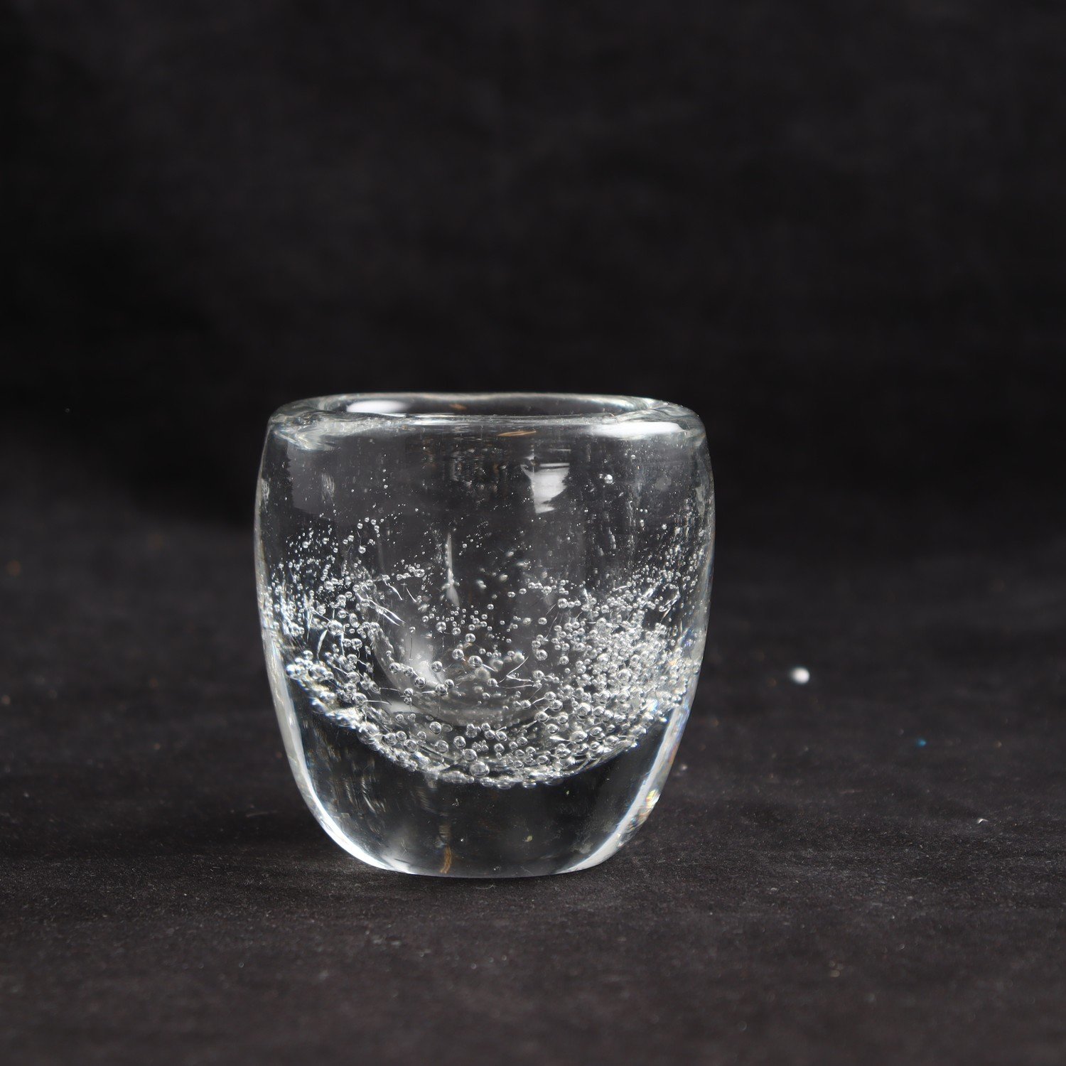 Vas, dekor av luftbubblor, Kaj Franck, Iittala, signerad