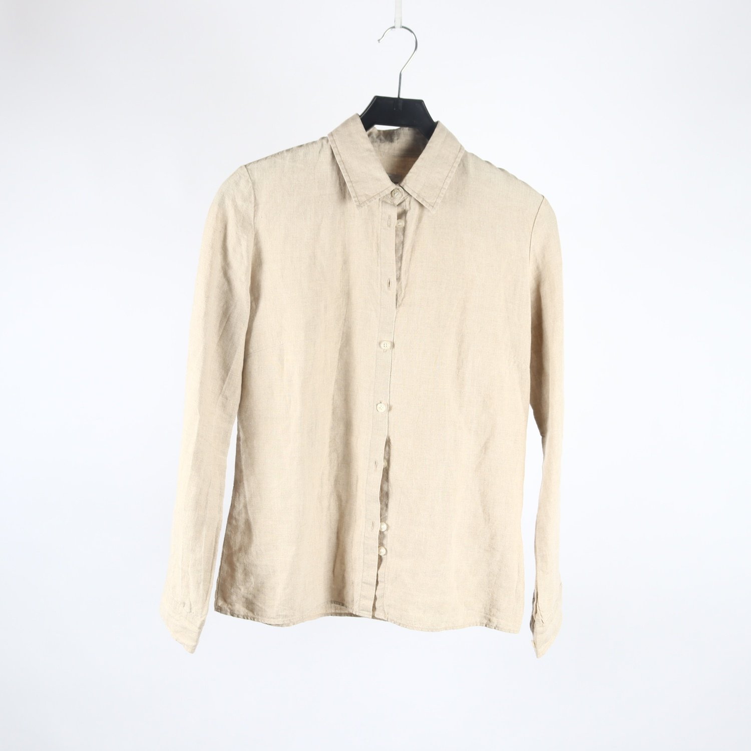 Blus, Calvin Klein, beige, lin, stl. M