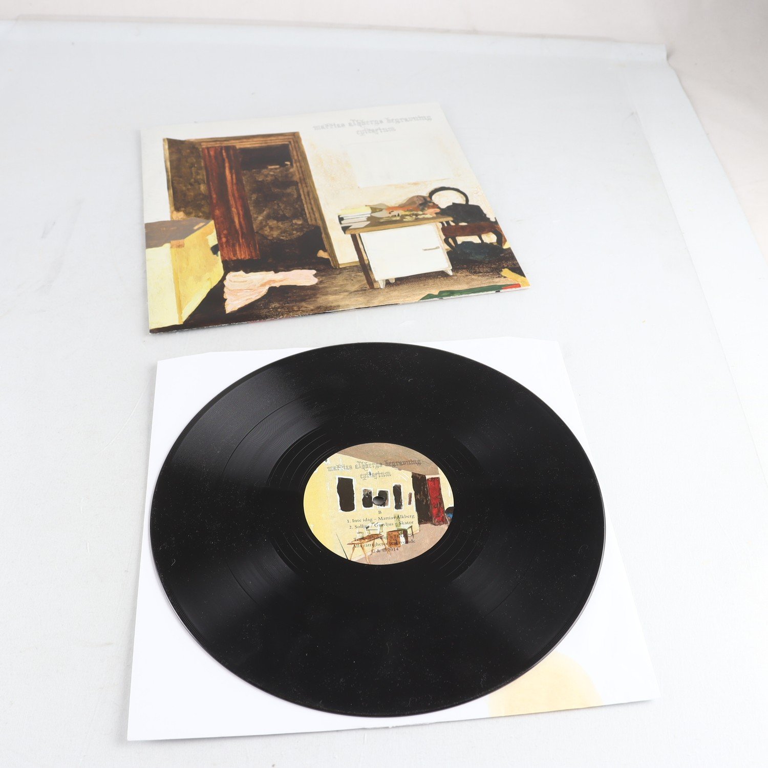 LP Mattias Alkbergs Begravning, Epitafium