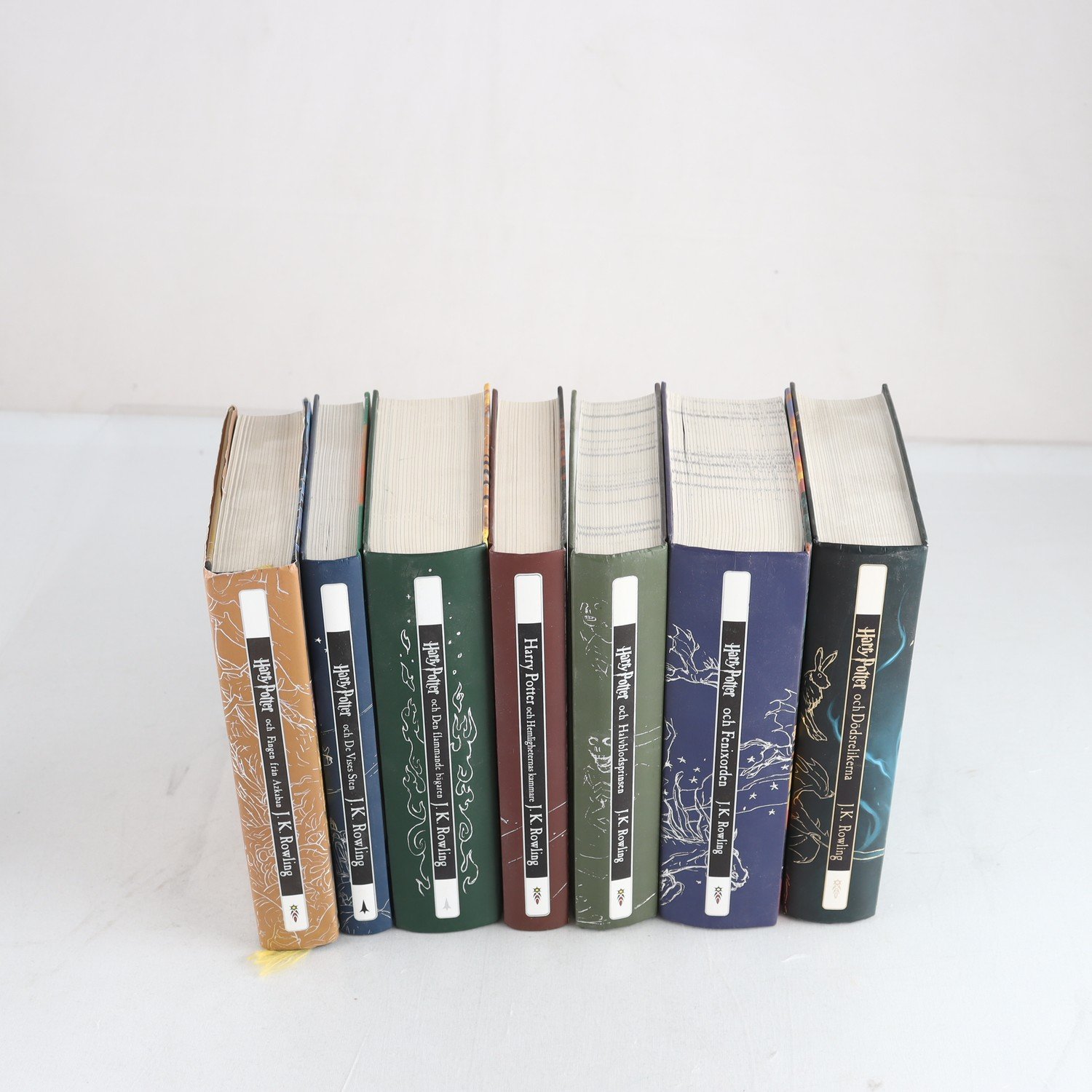J.K. Rowling, Harry Potter, Vol. 1-7. Samfraktas ej.