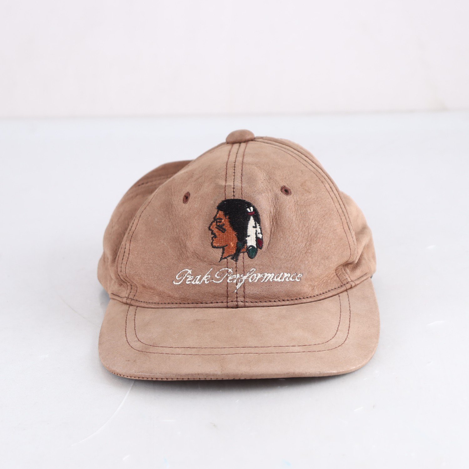 Keps, Peak Performance, vintage, läder