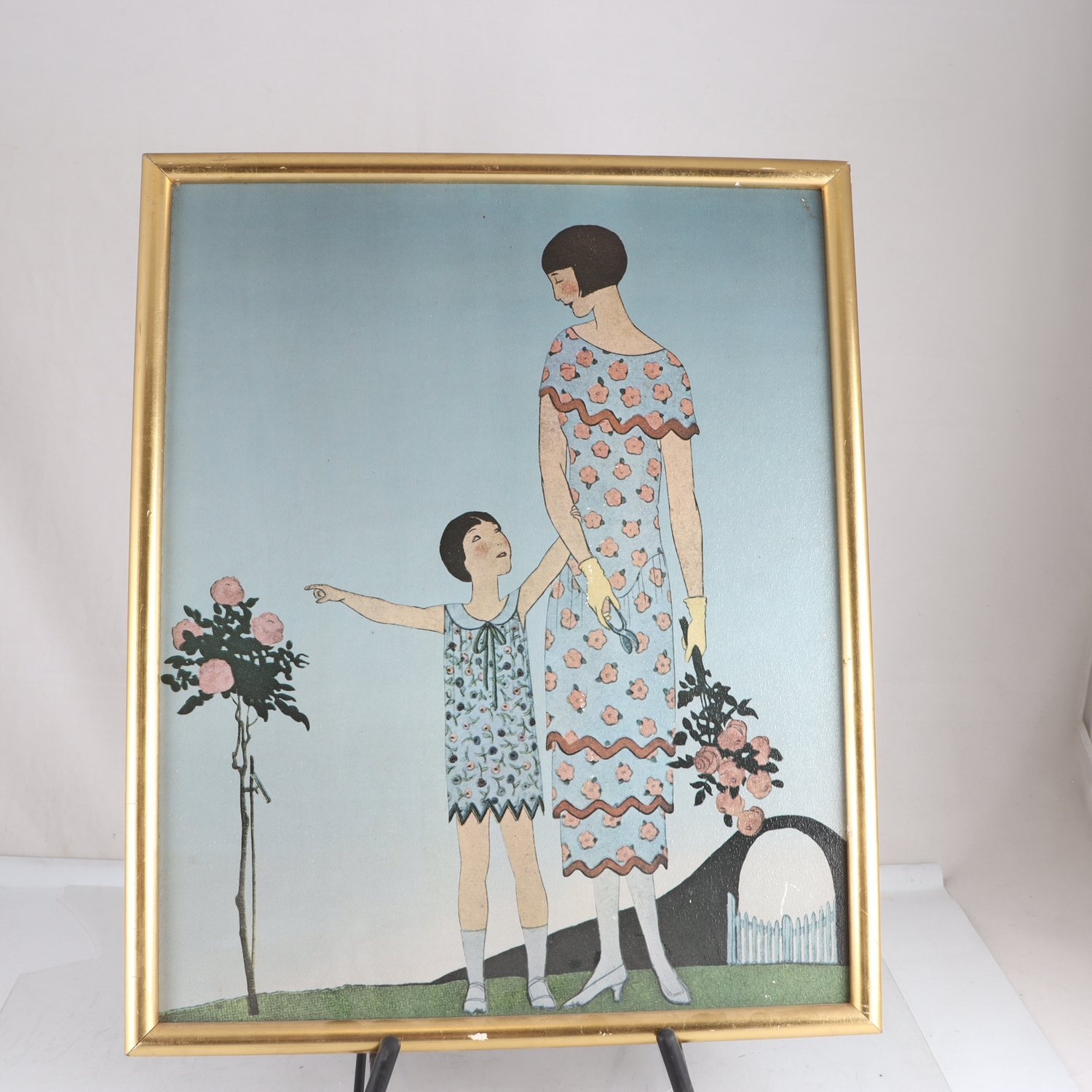 Tryck, Late August, VOGUE, efter A. E. Marty, 1925. Endast avhämtning.