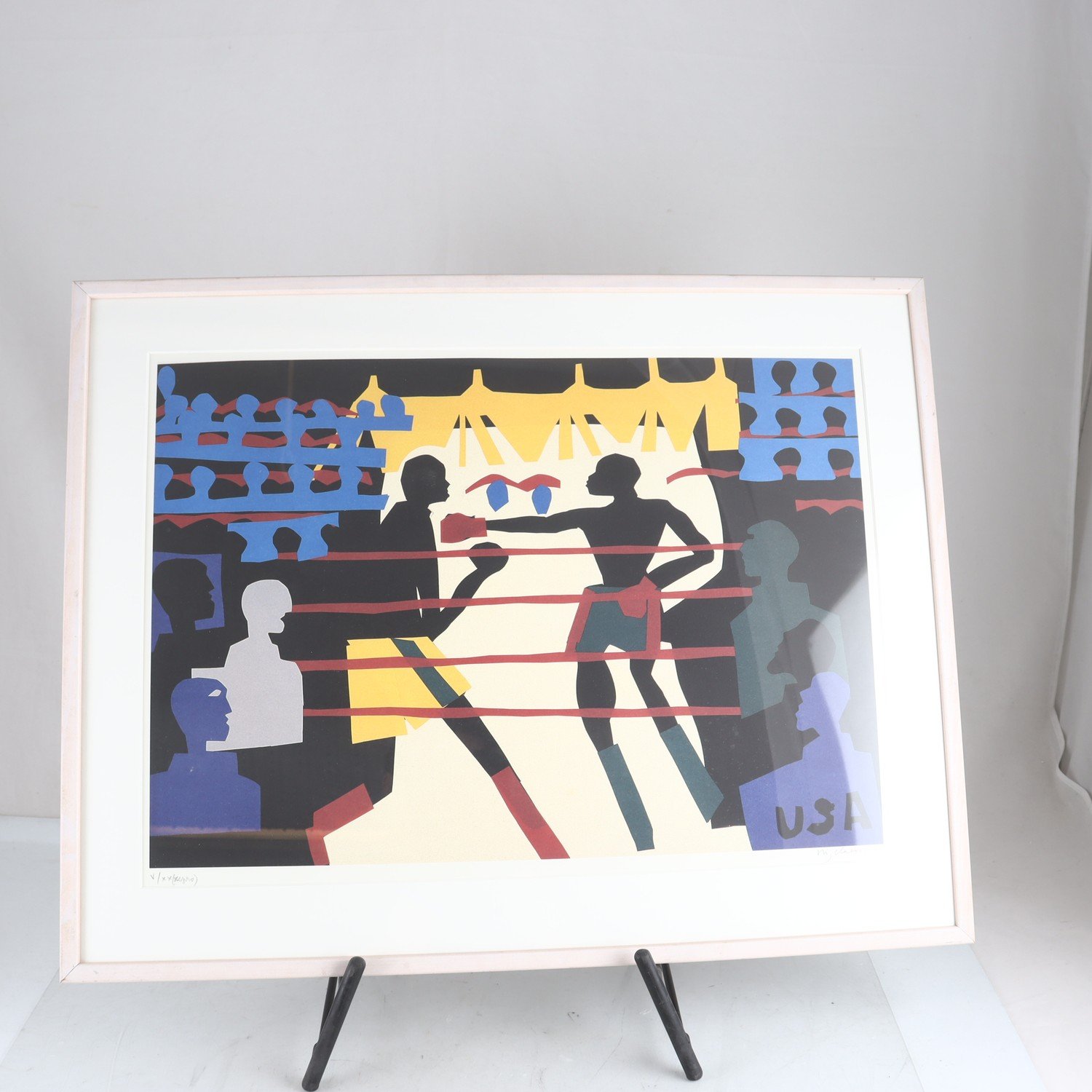 Färglitografi, Stig Claesson, (1928-2008), signerad, V/XX. Endast avhämtning.