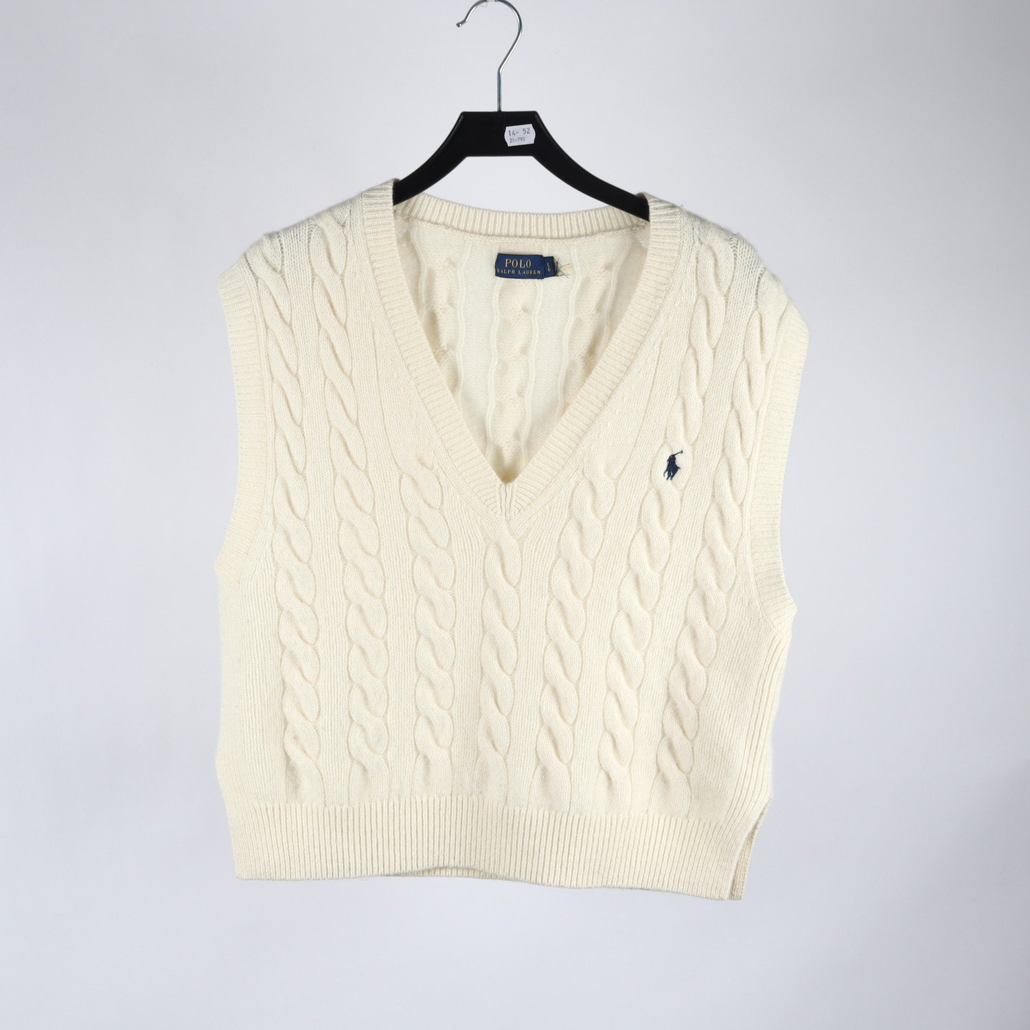 Stickad väst, Polo Ralph Lauren, stl. L