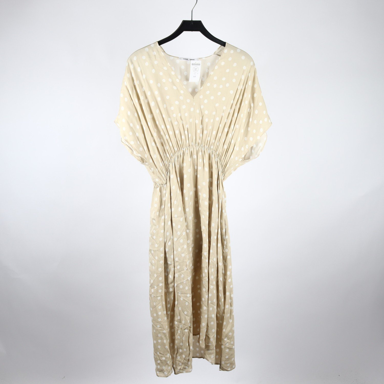 Klänning, Samsøe Samsøe, beige, prickig, M