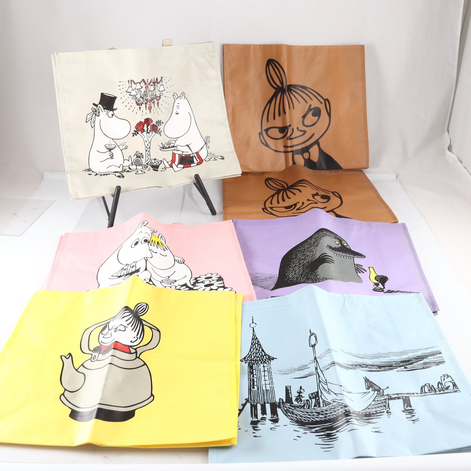 Shoppingkassar, Mumin, 7 st