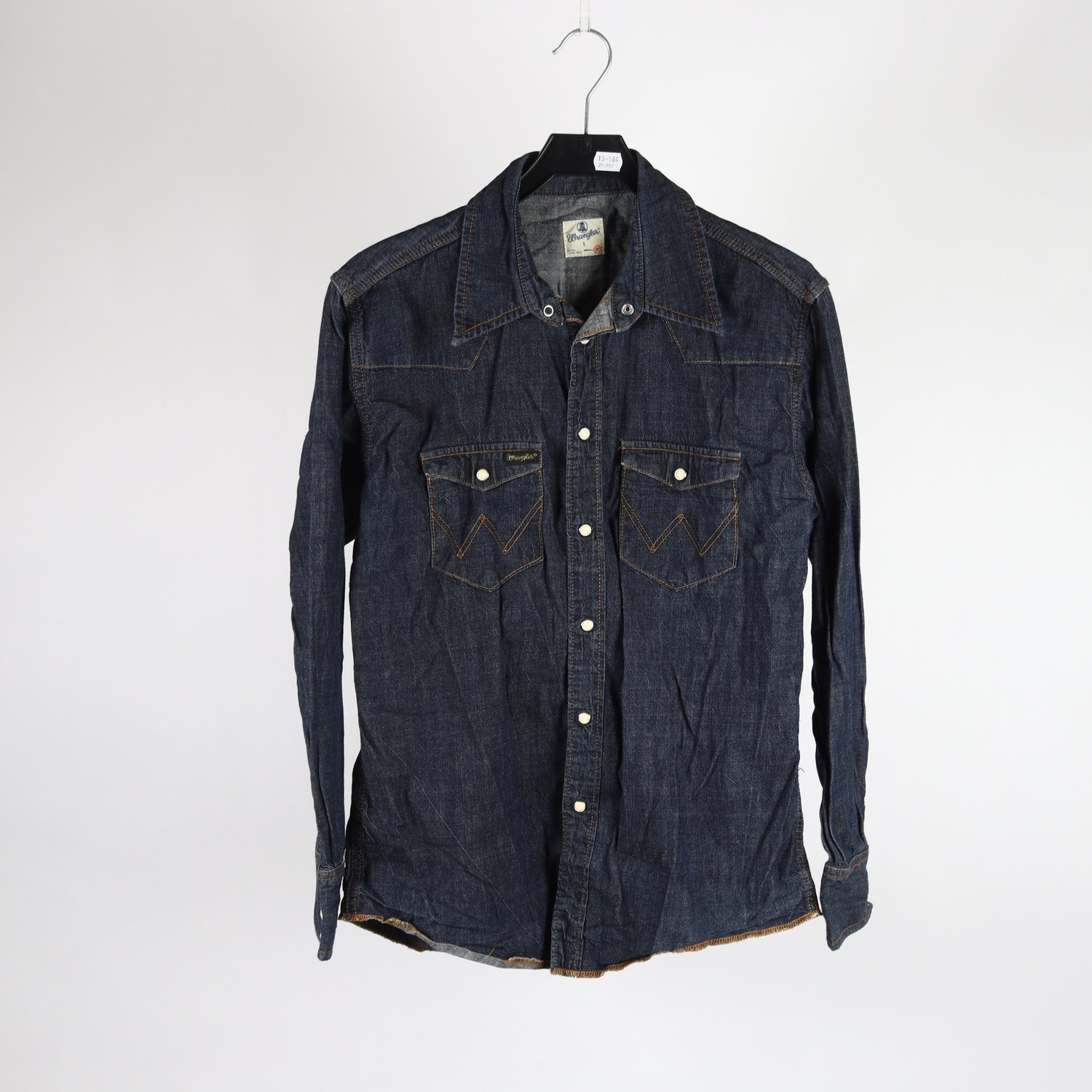 Jeansskjorta, Wrangler, stl. L