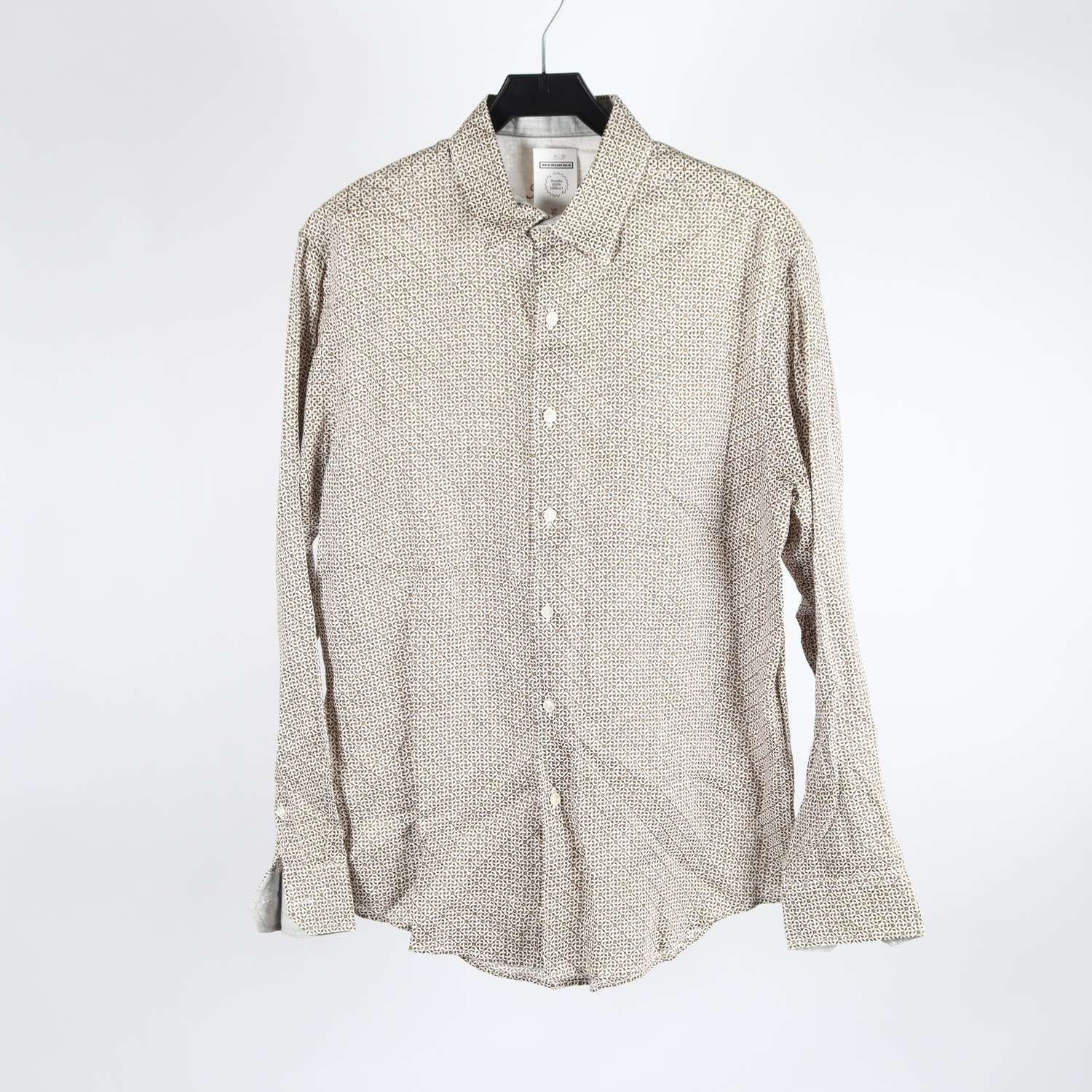 Skjorta, Tasso Elba, beige, lin, stl. M