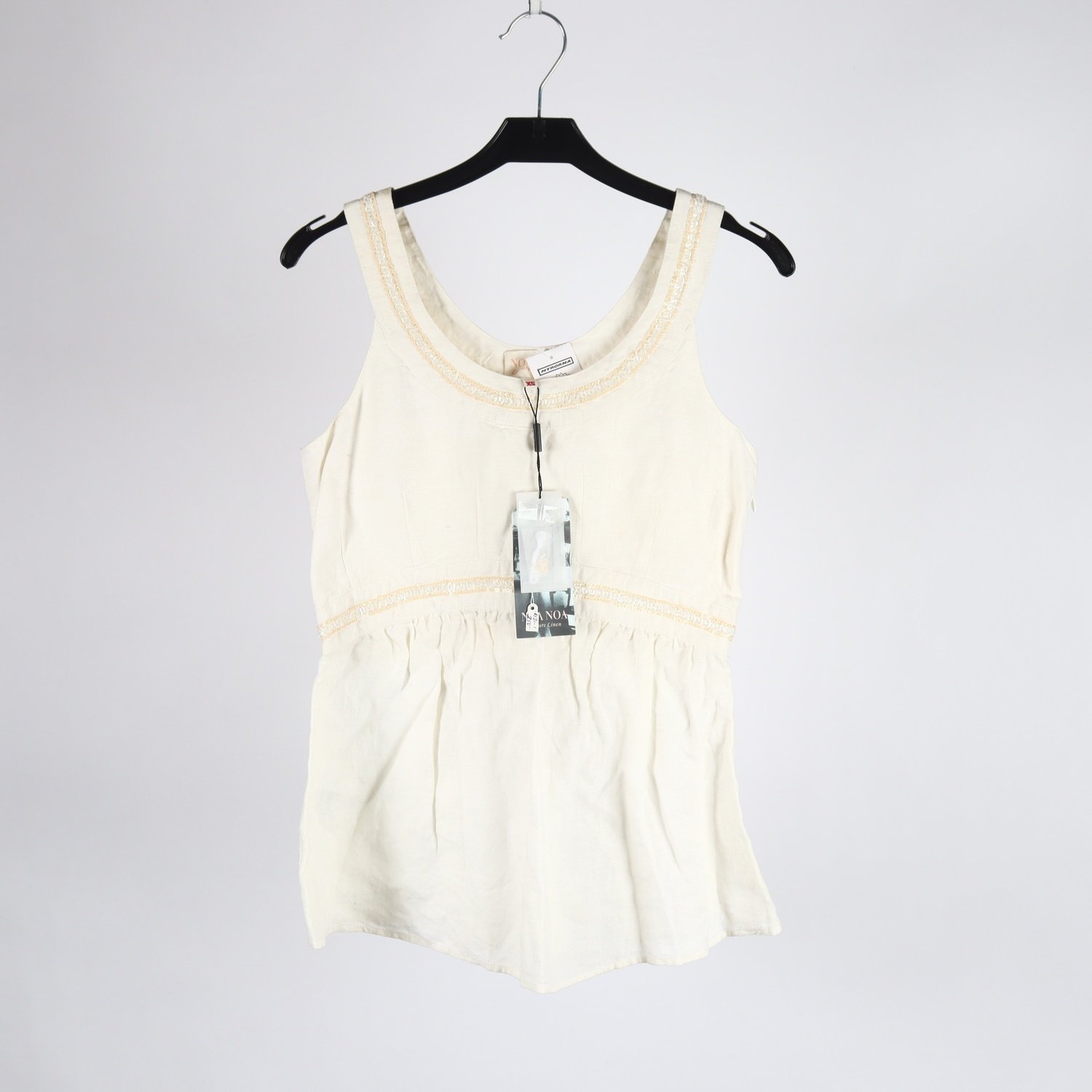 Linne, Noa Noa, vit, lin, stl. XS
