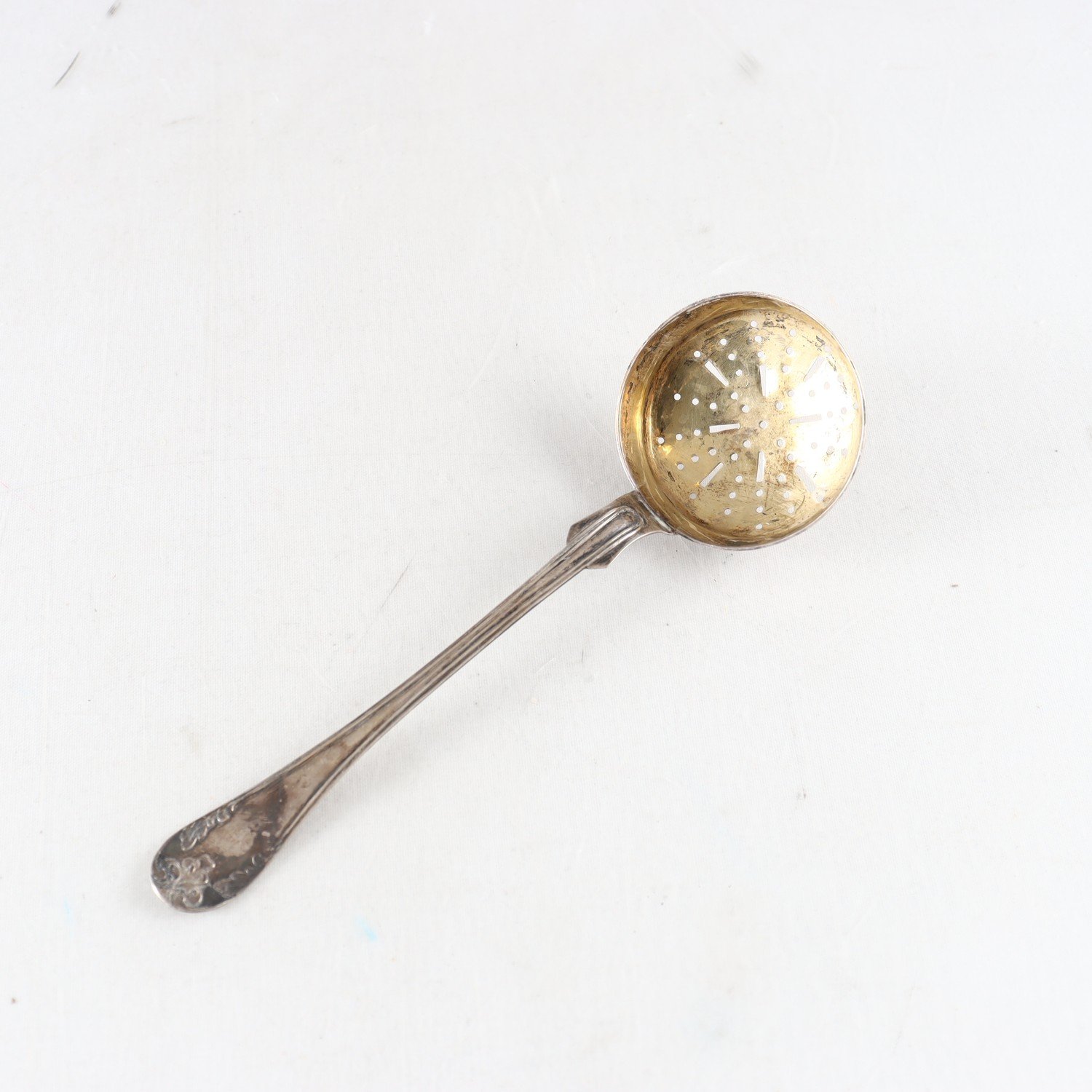 Sockerströare, silver, SW, Hemse, 1887