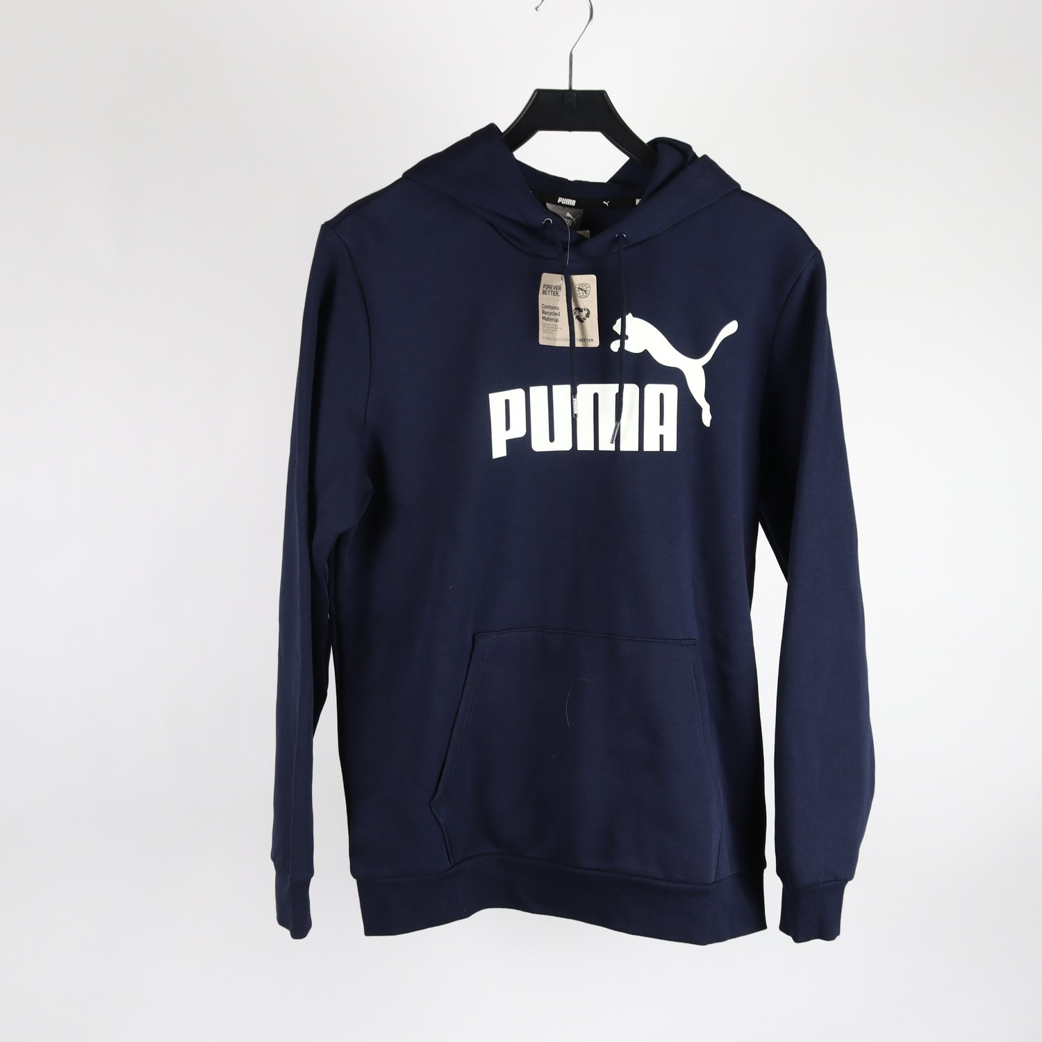 Hoodie, Puma, blå, stl. M