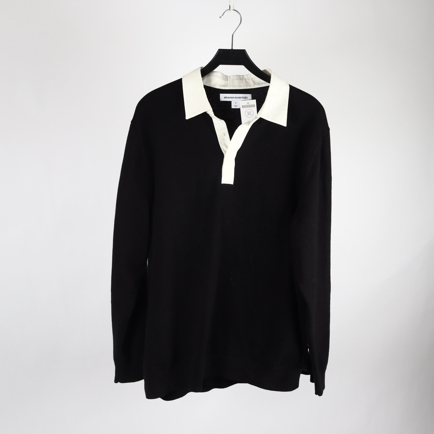 Tröja, Amazon Essentials, blå, bomull, stl. XL