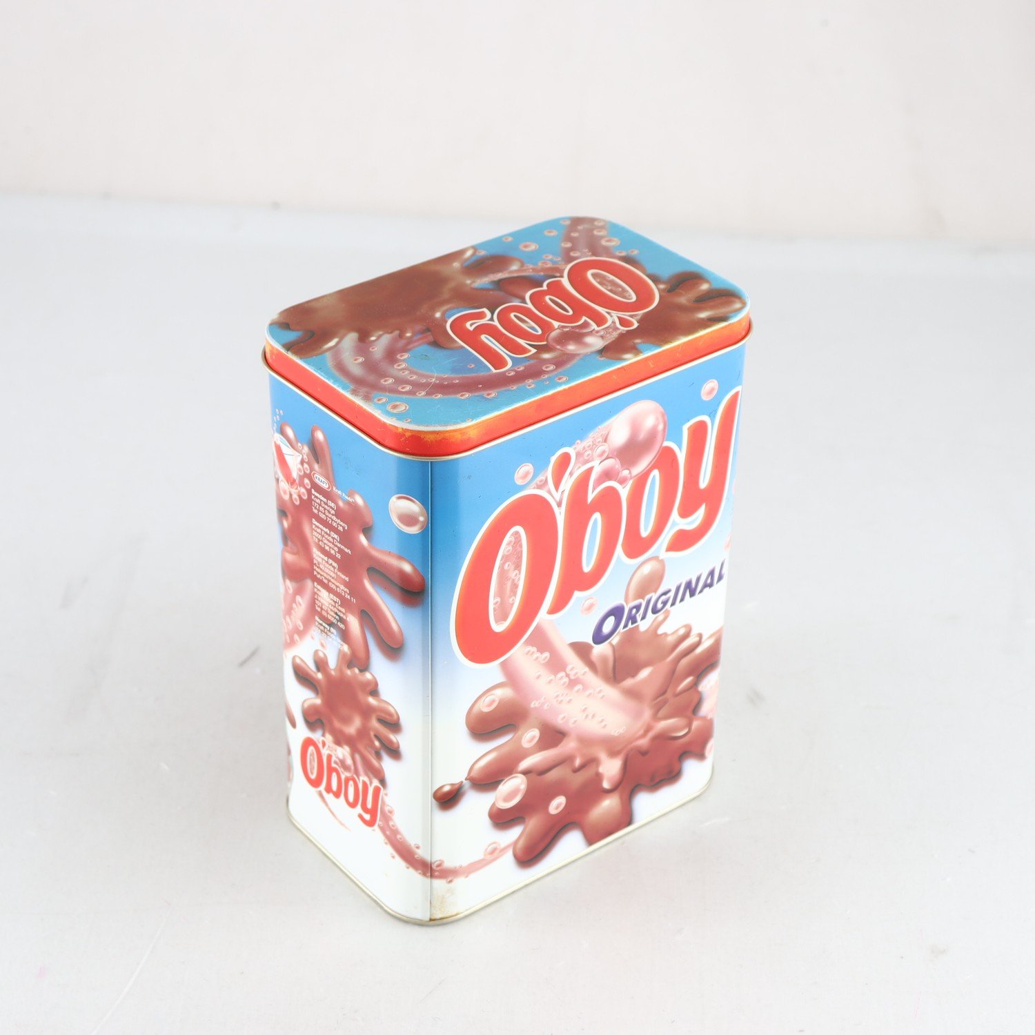 plåtburk, O´boy
