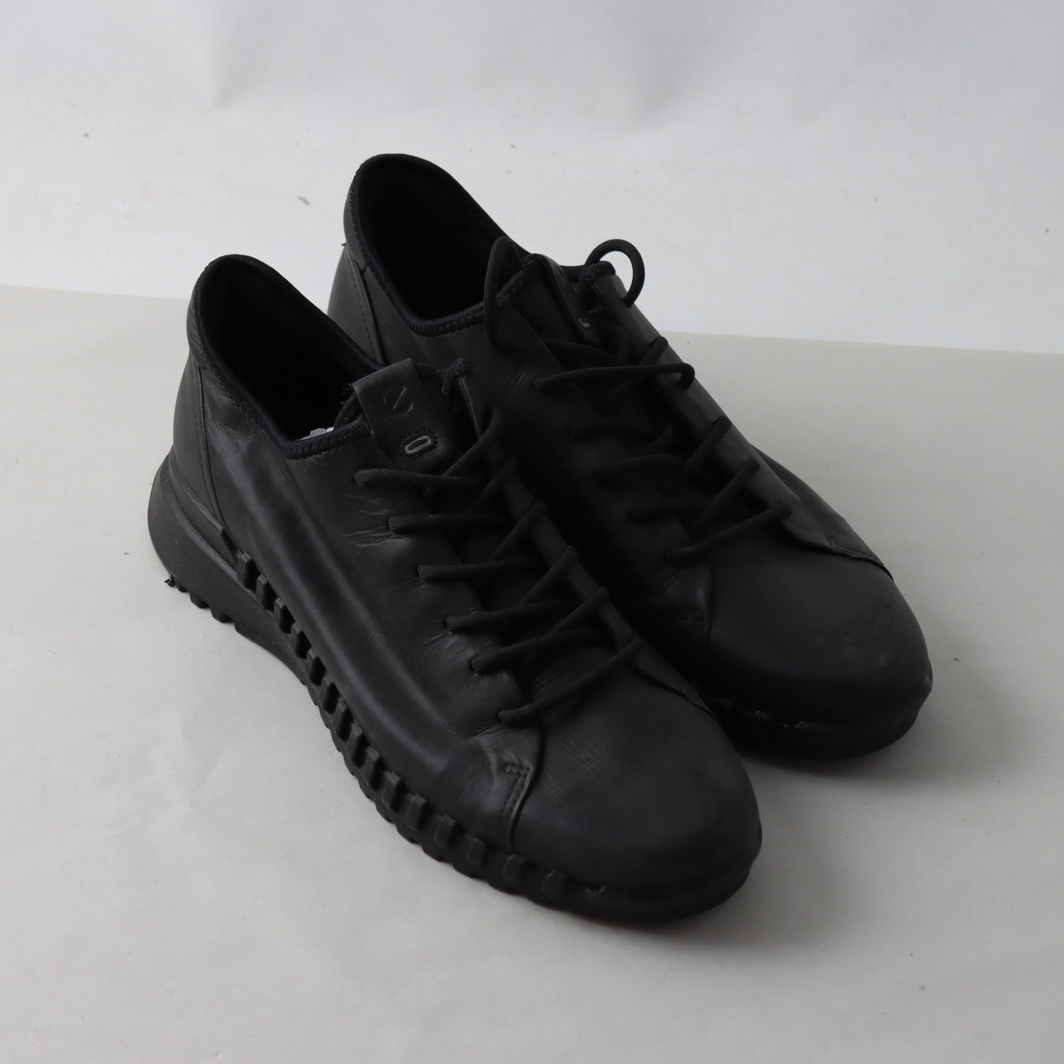 Sneakers, Ecco, svart, skinn, stl. 40