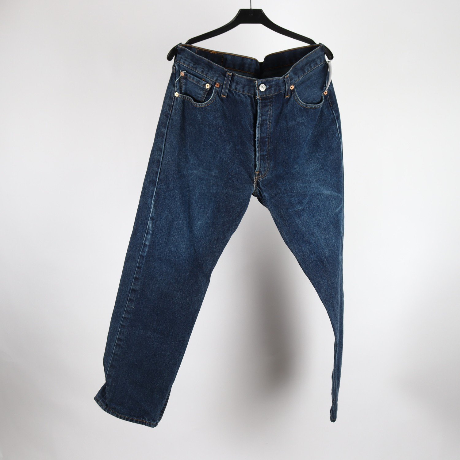 Jeans, Levis, 501, blå, stl. 36/32