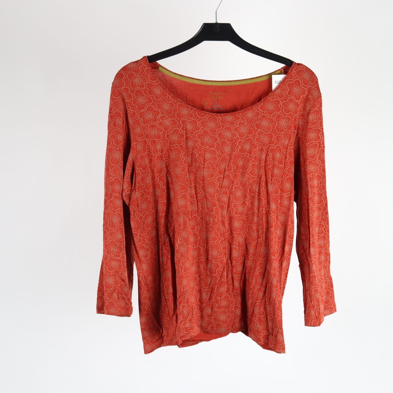 Tröja, Gudrun Sjödén,orange, stl. L