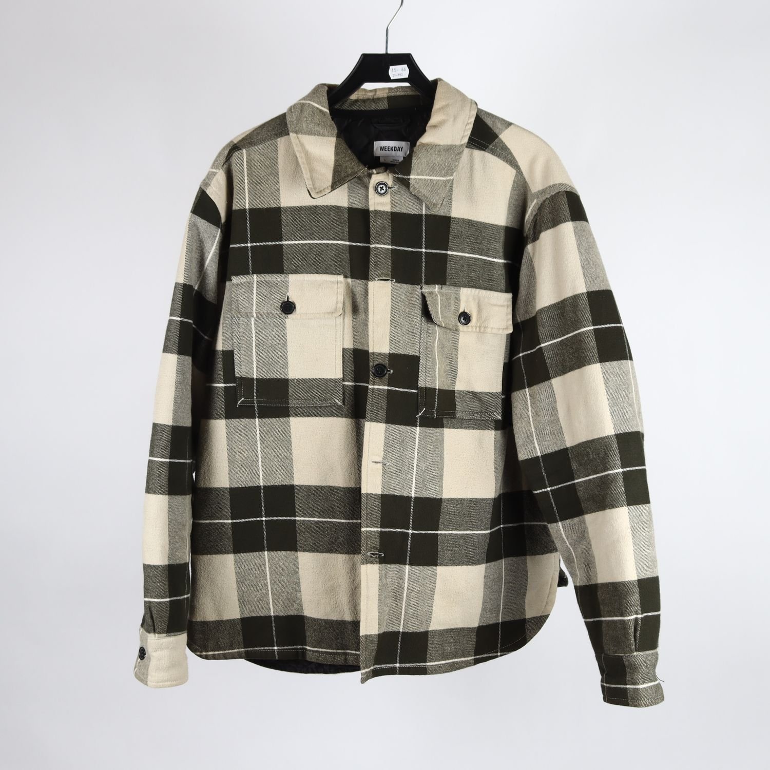 Fodrad workerjacket, Weekday, stl. L