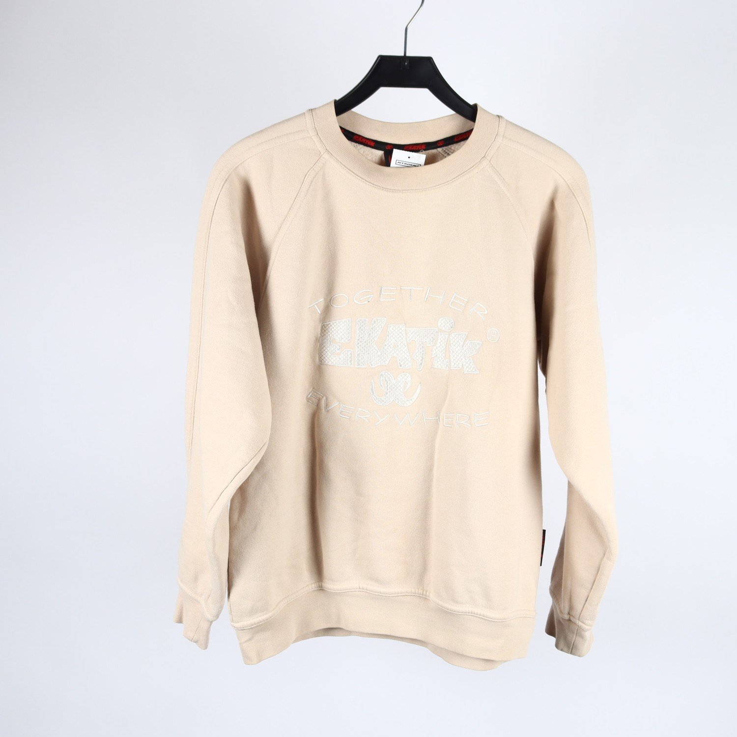 Sweatshirt, Ekatik, beige, stl. S