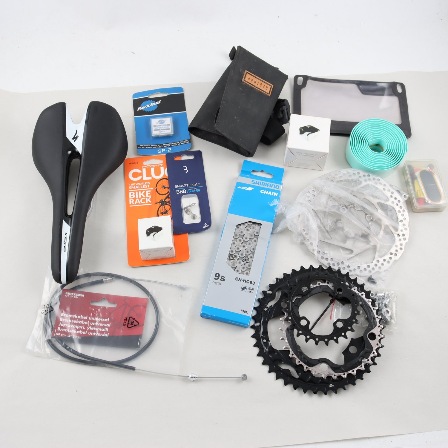 Shimano, Kedja, Drev, Växeldrev, Sadel. Samfraktas ej