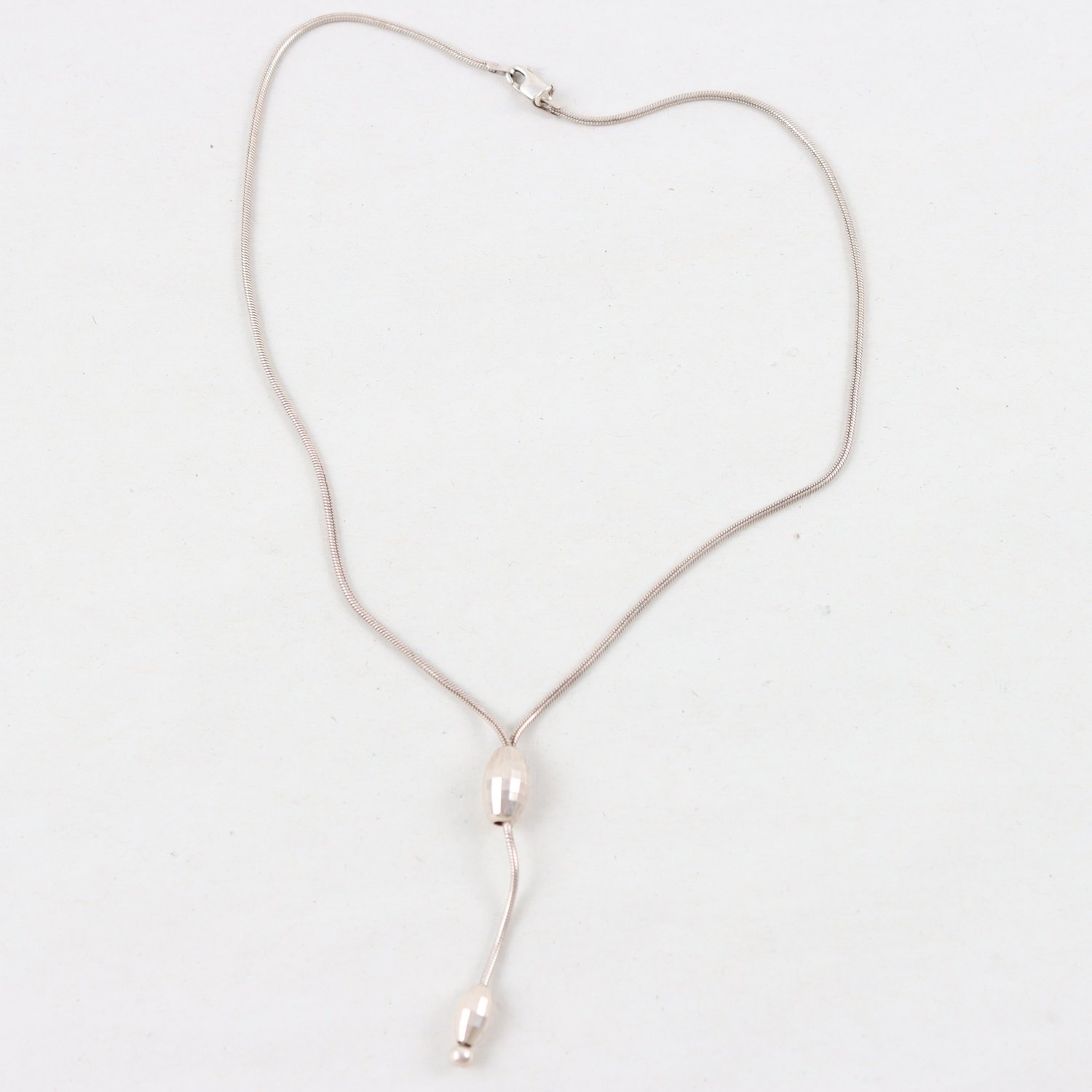 Halsband, silver 925, ormkedja, vikt: 8,8g