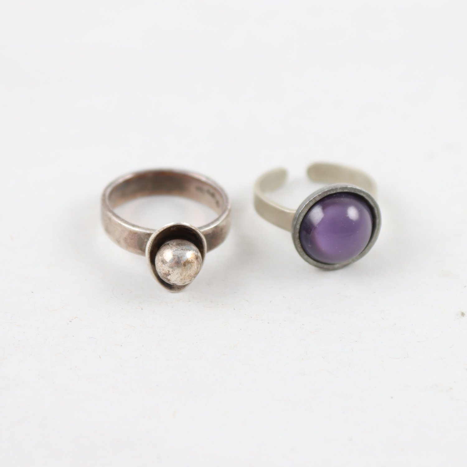 Ringar, Silver, Vikt: 6,1g