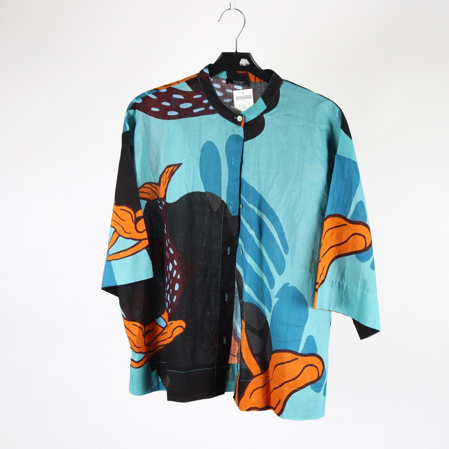 Blus, Parfois, blå, orange, stl. M