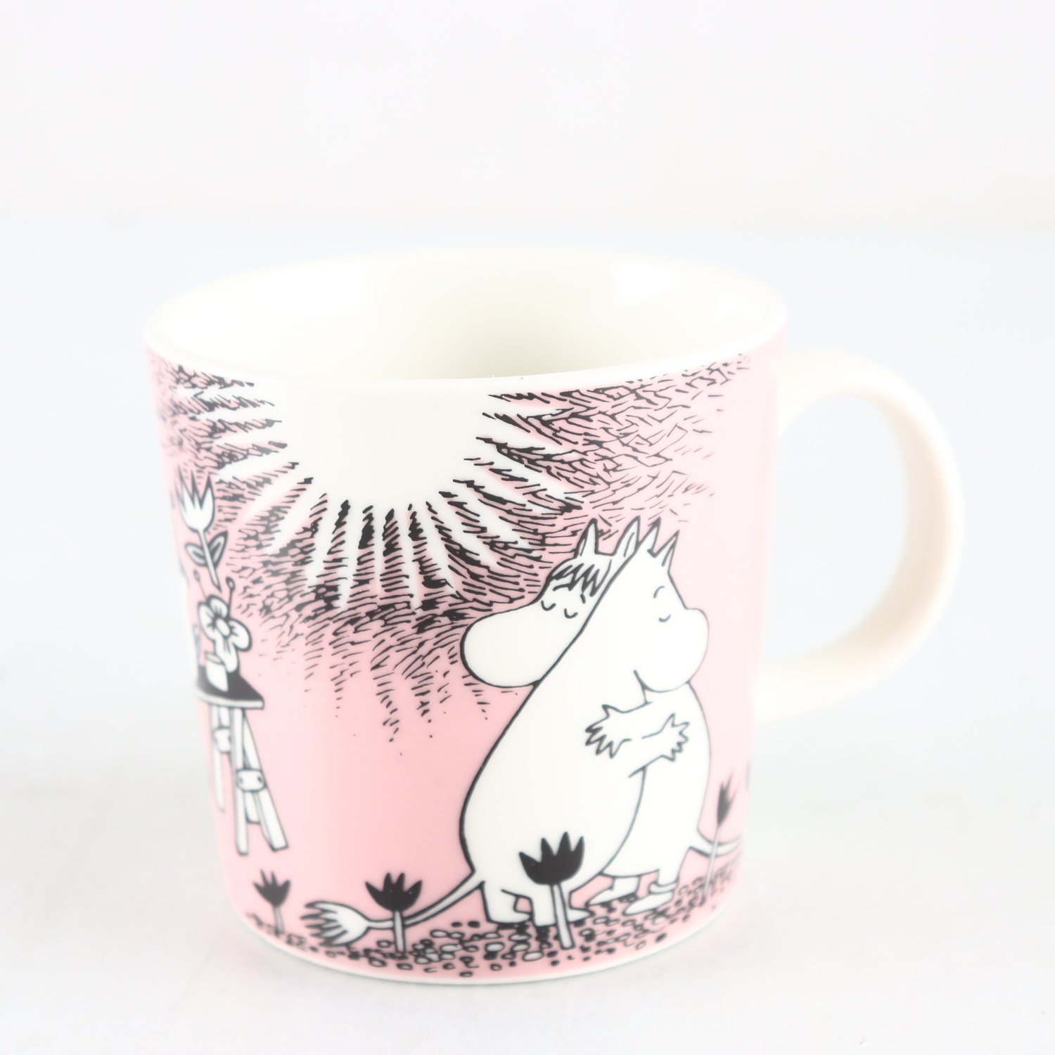 Mugg, Mumin, Arabia, ”Kärlek”, Rosa