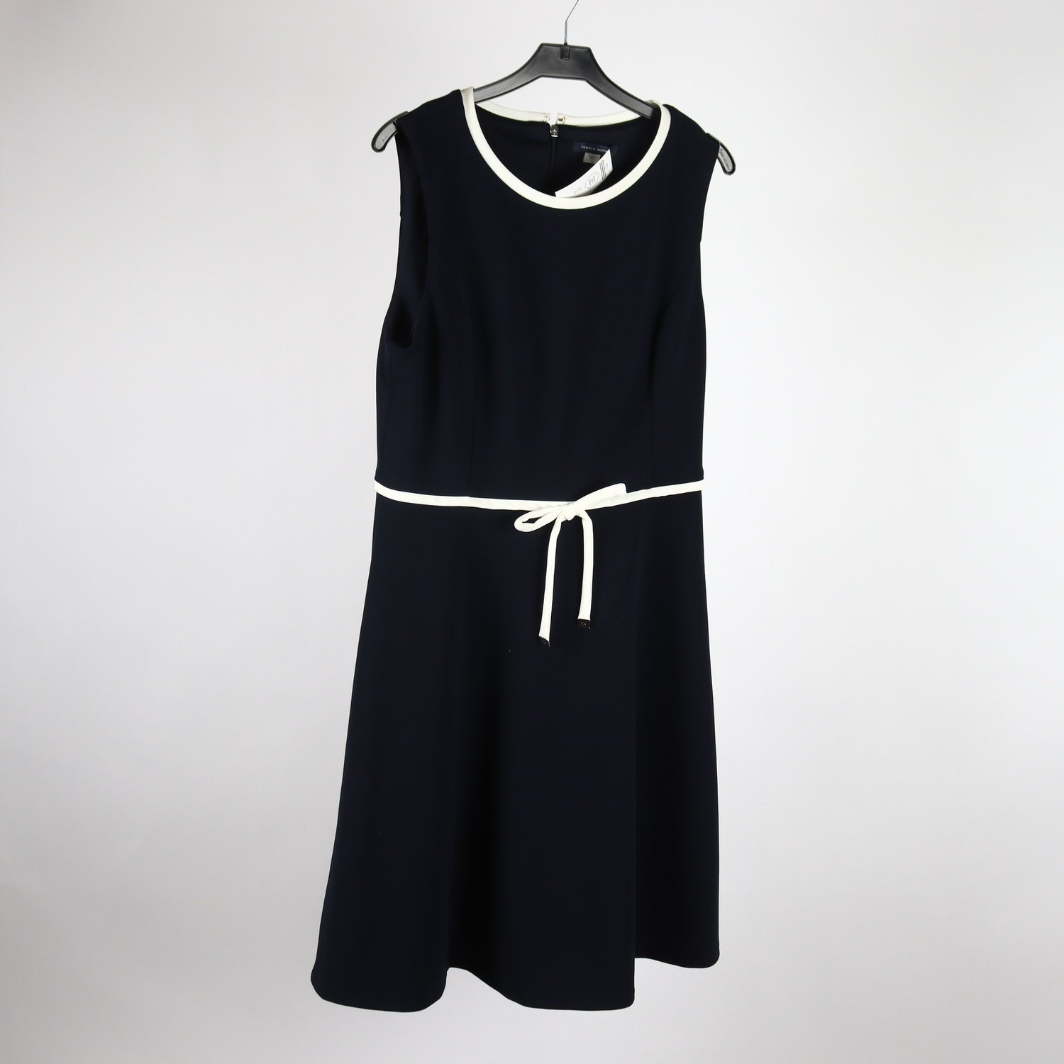 Klänning, Tommy Hilfiger, blå, vit, stl. 10