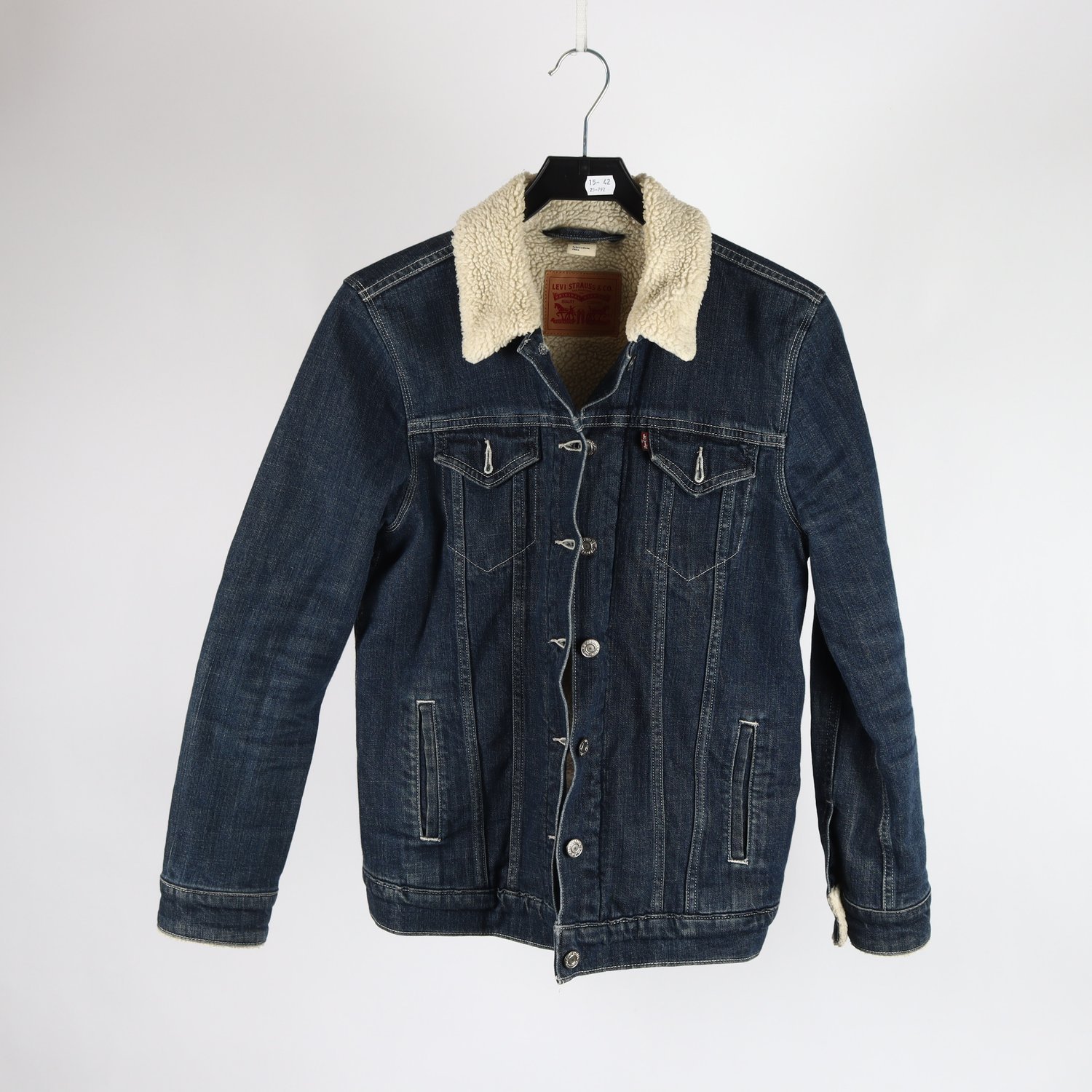 Fodrad jeansjacka, Levi’s, stl. M
