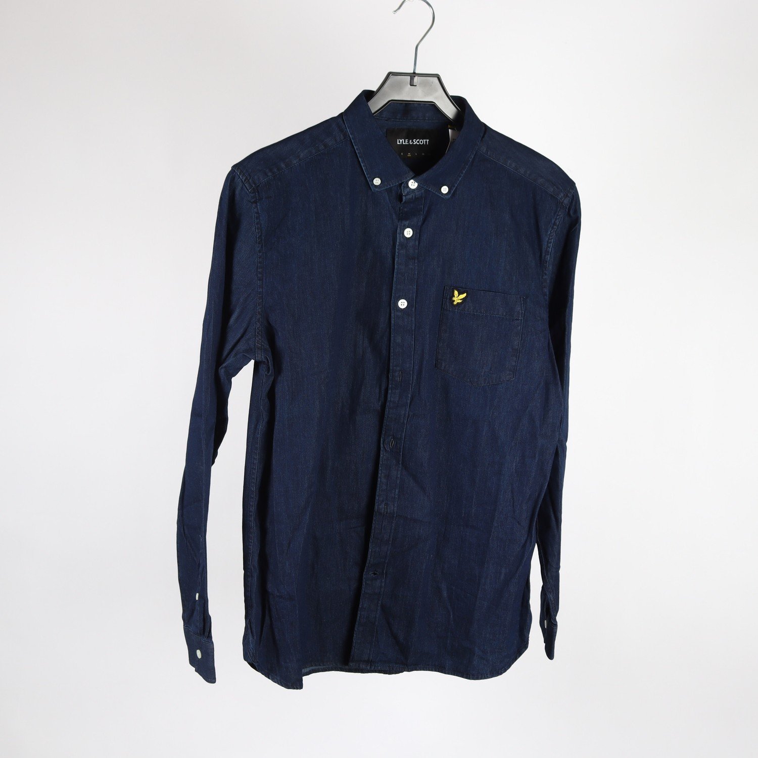 Skjorta, Lyle & Scott, blå, stl. M