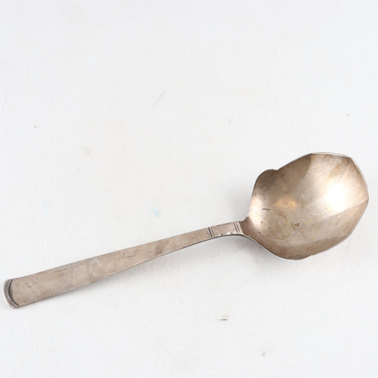 Serveringssked, silver, Rosenholm, GAB, Stockholm, 1966