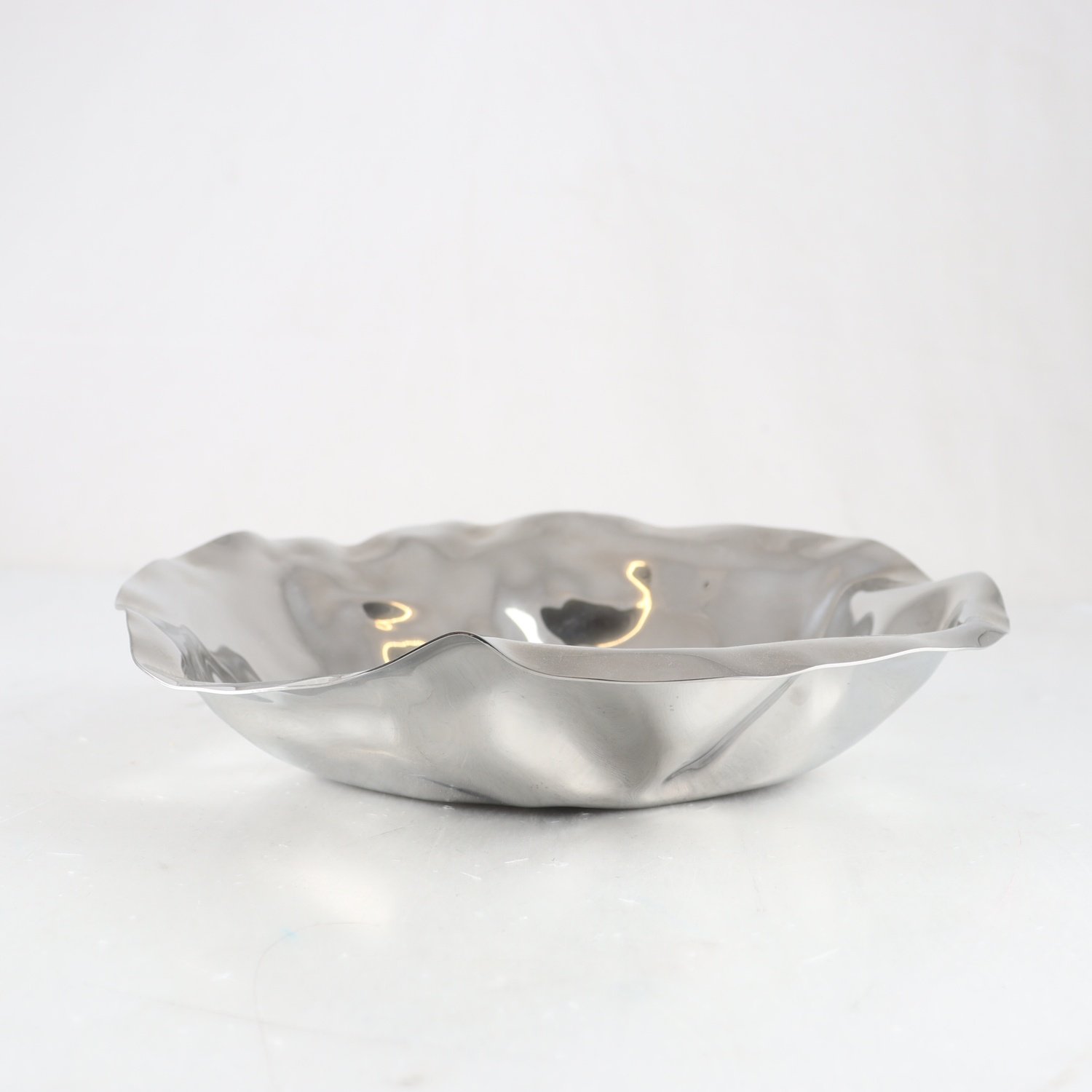Fruktskål, Alessi, ”Sarriá”, Design Lluis Clotet, Rostfritt stål