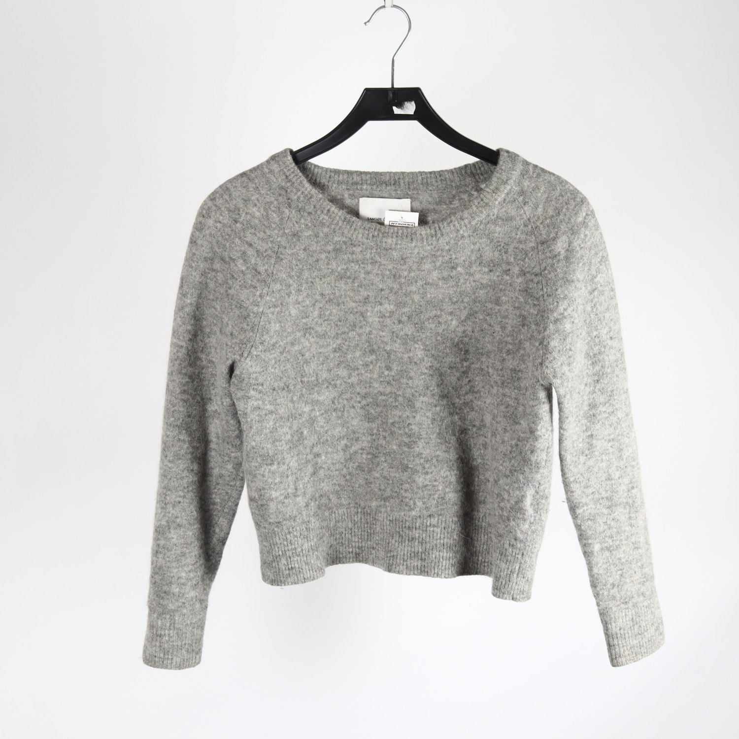 Tröja, Samsoe Samsoe, grå, ull, alpaca, stl. XS