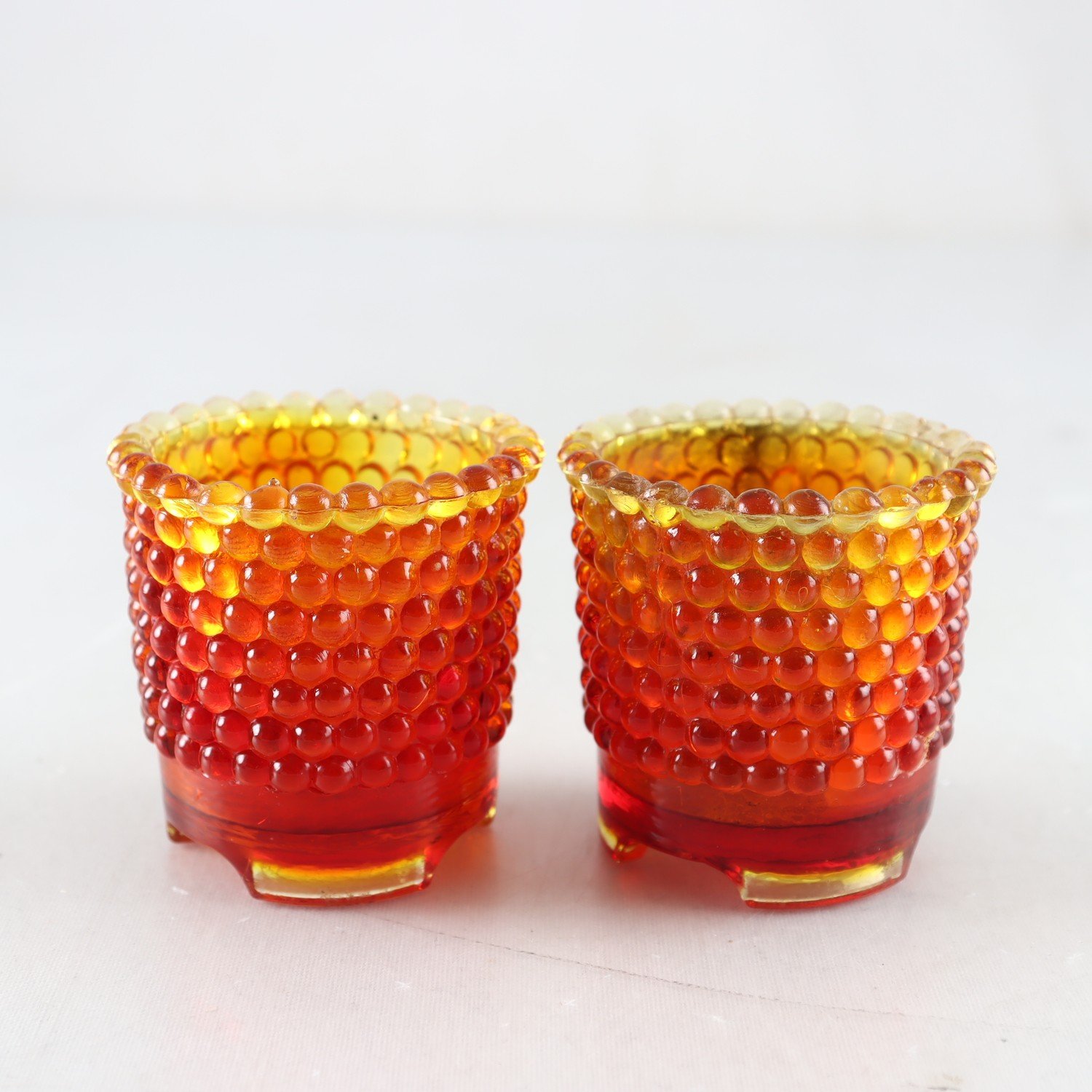 Ljuslykta ”Pärlan”, Reijmyre glasbruk, 2 st
